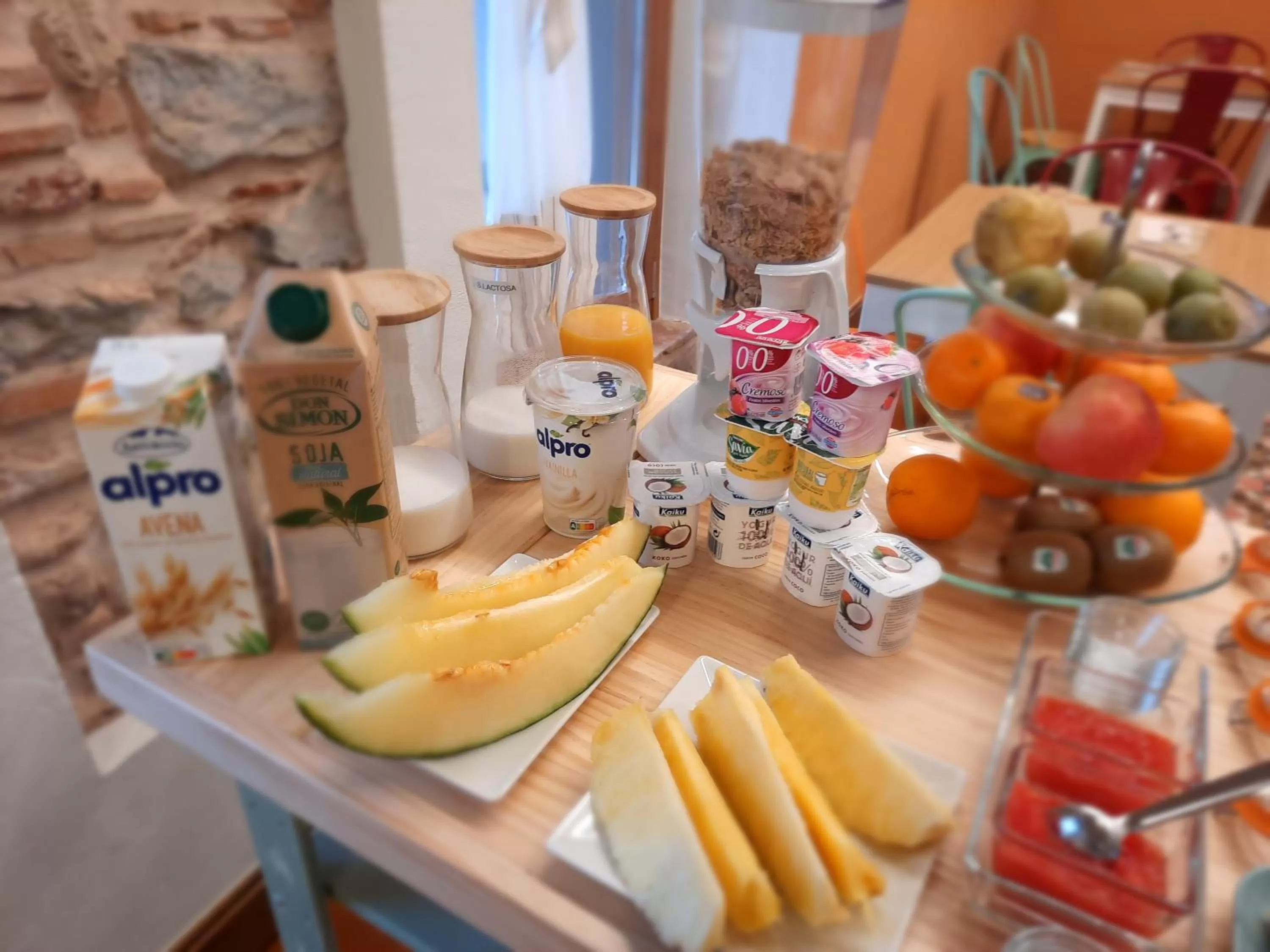 Breakfast in La Casa del Médico Hostería Rural