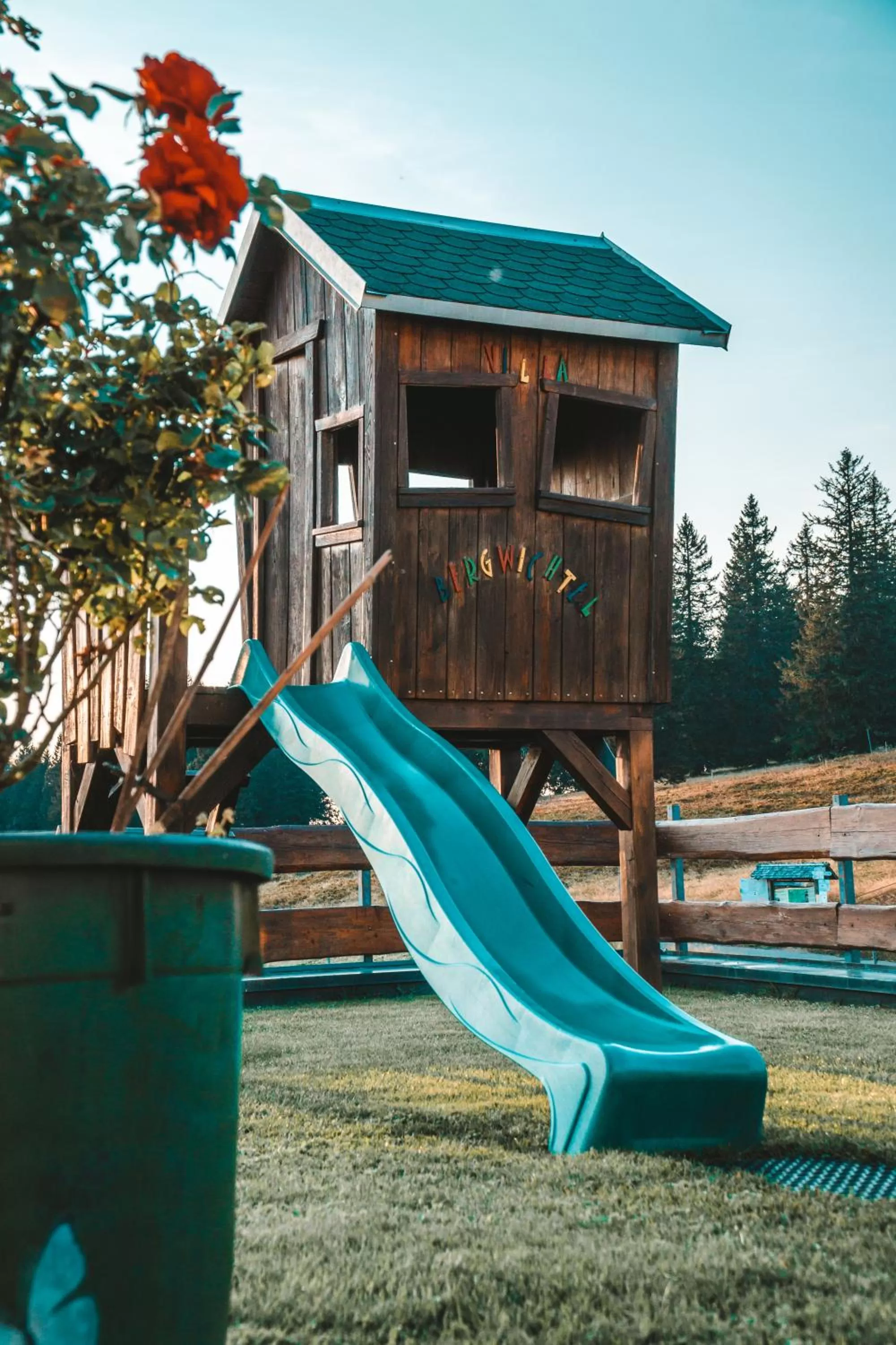 Children play ground in Berggasthof zur Todtnauer Hütte