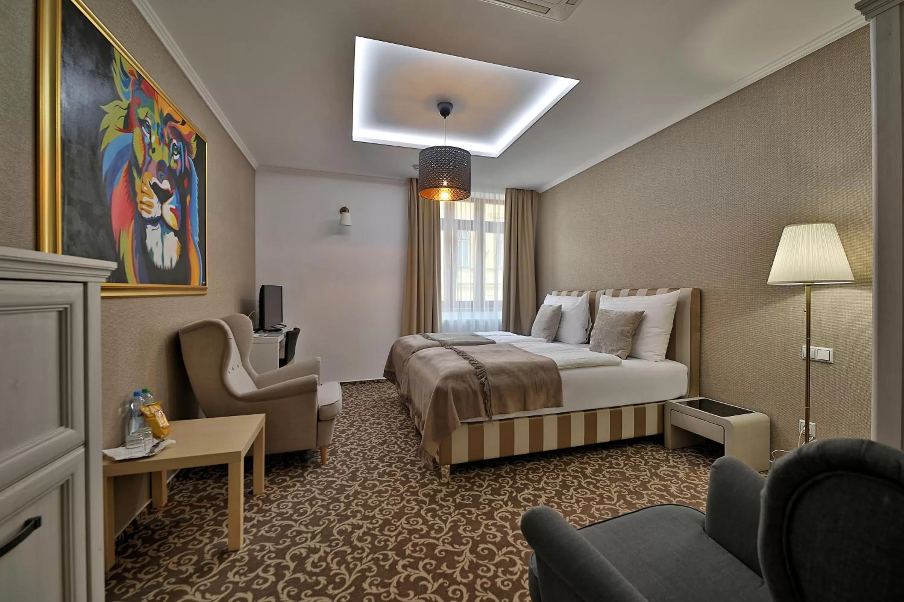 Bed in Hotel Pod Bránou