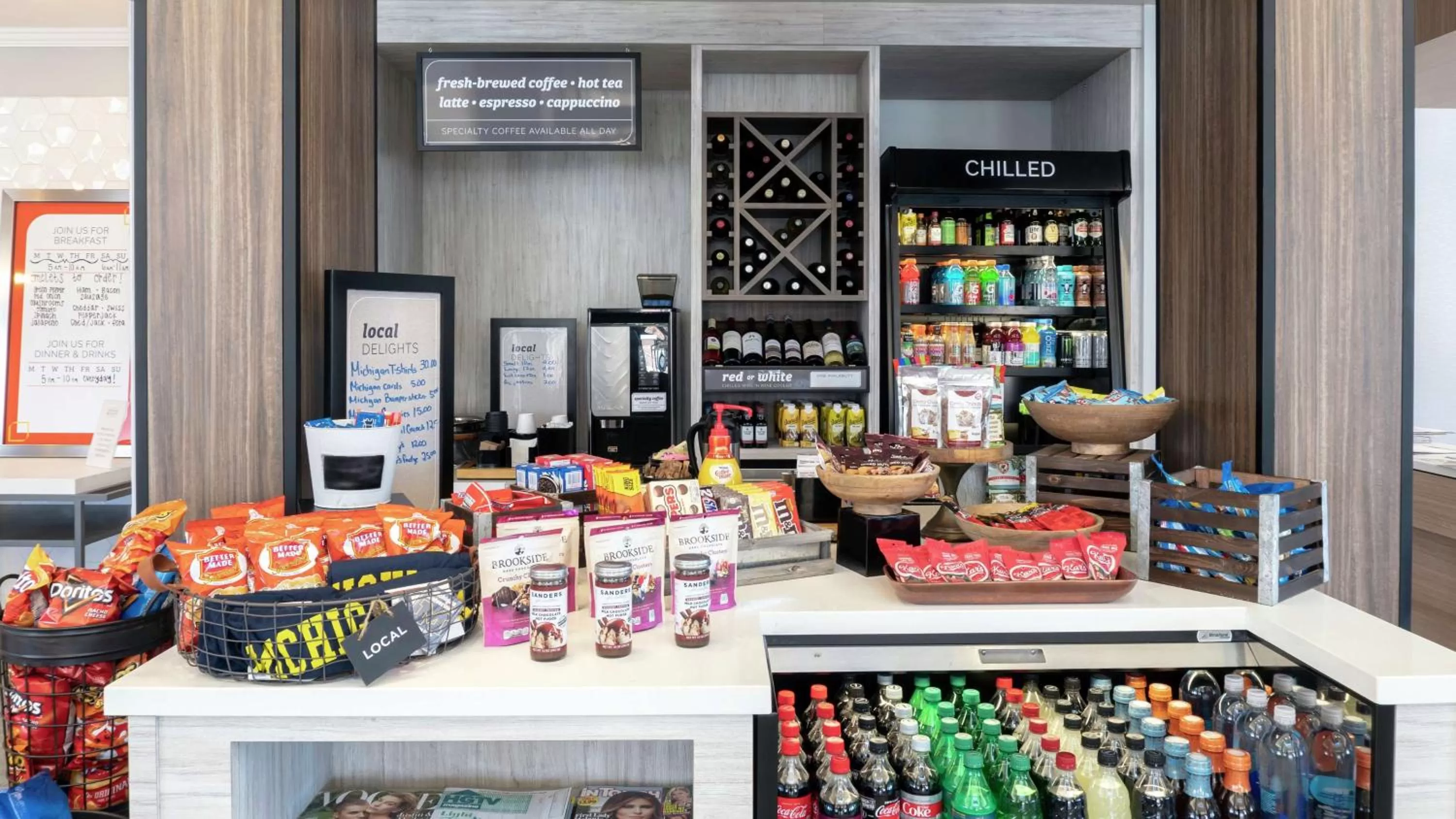 Restaurant/places to eat in Hilton Garden Inn Plymouth