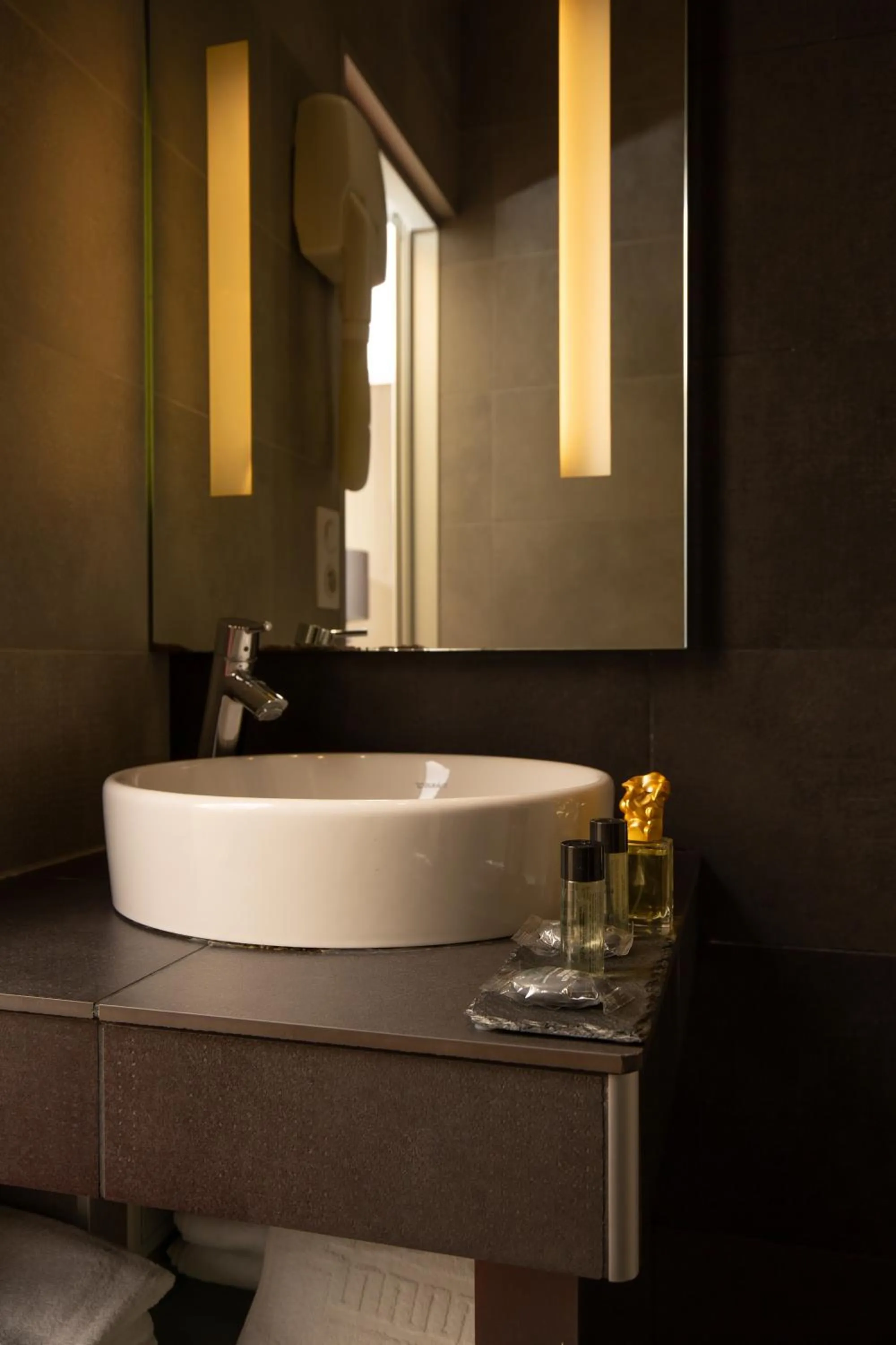 Bathroom in Hotel Aguado