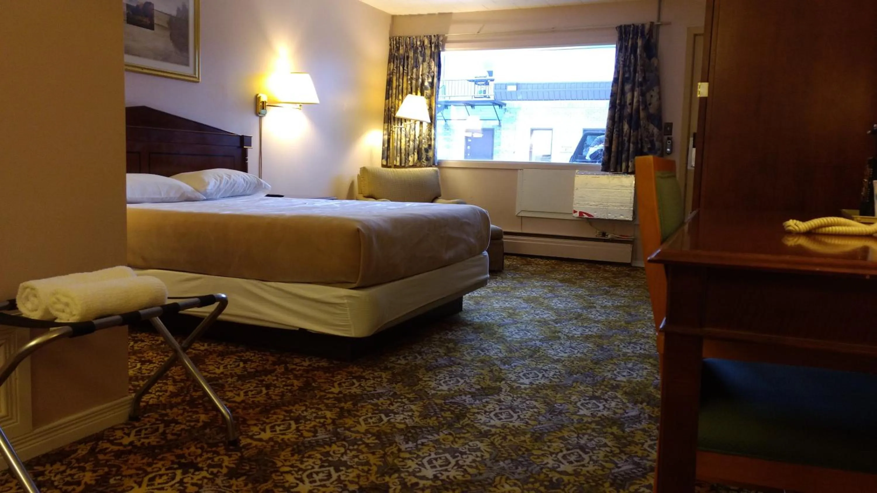 Bedroom, Bed in Travel Inn Hearst