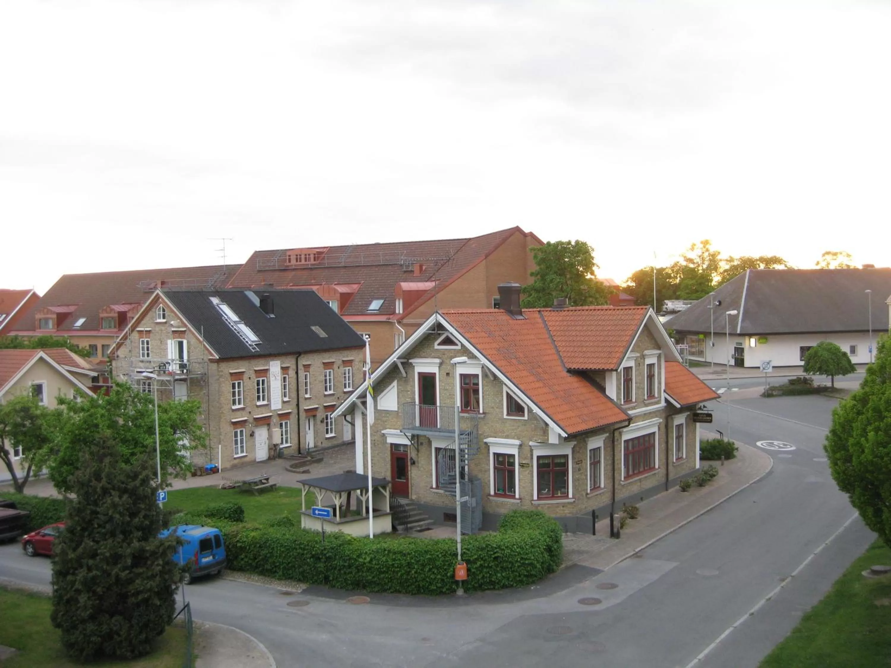 Bird's eye view in Åhus B&B och Vandrarhem