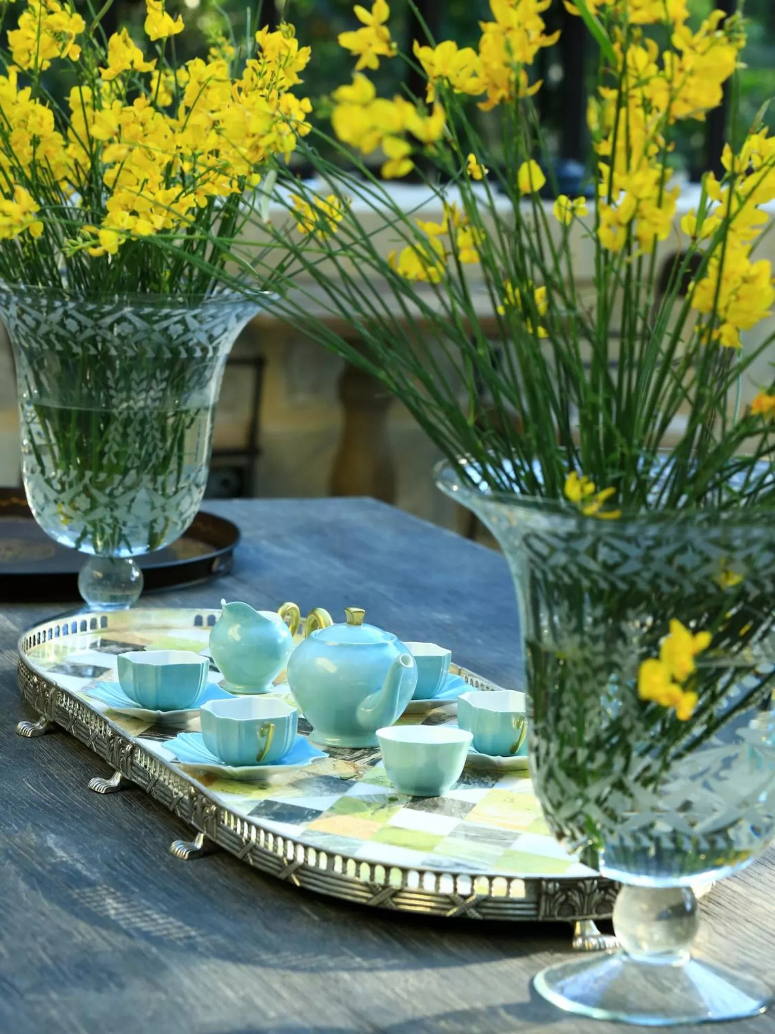 Decorative detail in Domaine De Manville