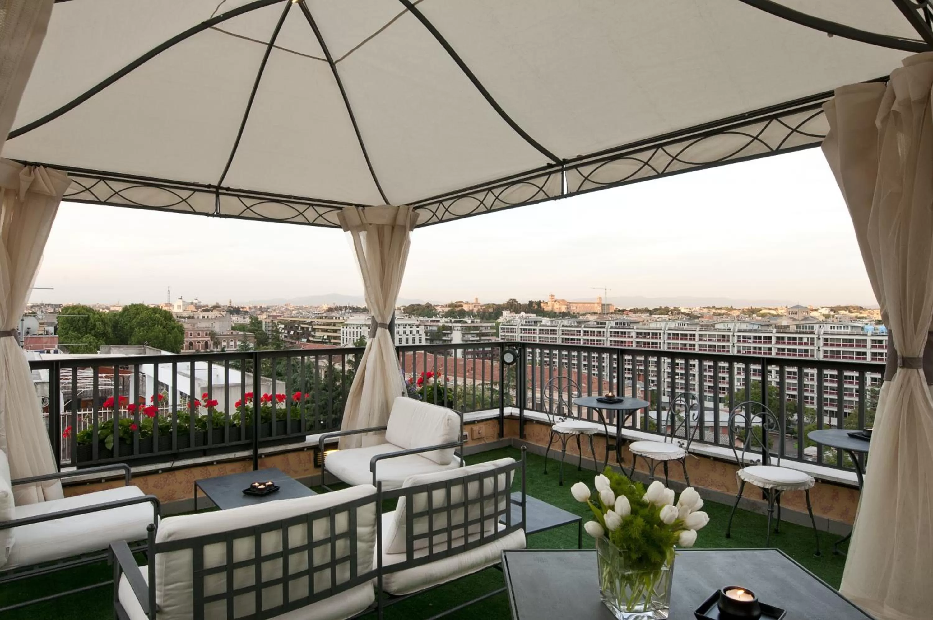 Balcony/Terrace in Trilussa Palace Hotel Congress & Spa