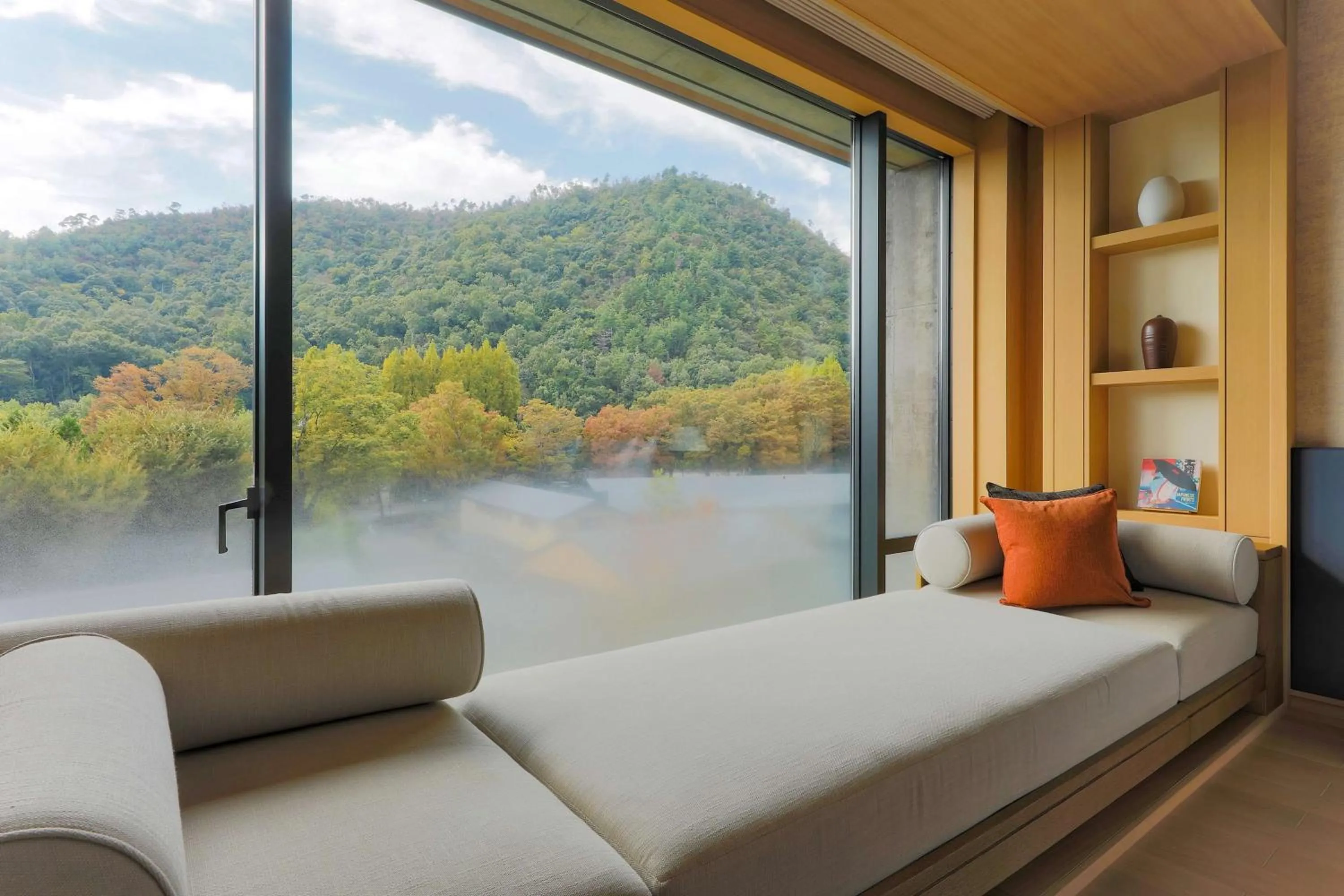 View (from property/room), Bed in ROKU KYOTO, LXR Hotels & Resorts by Hilton
