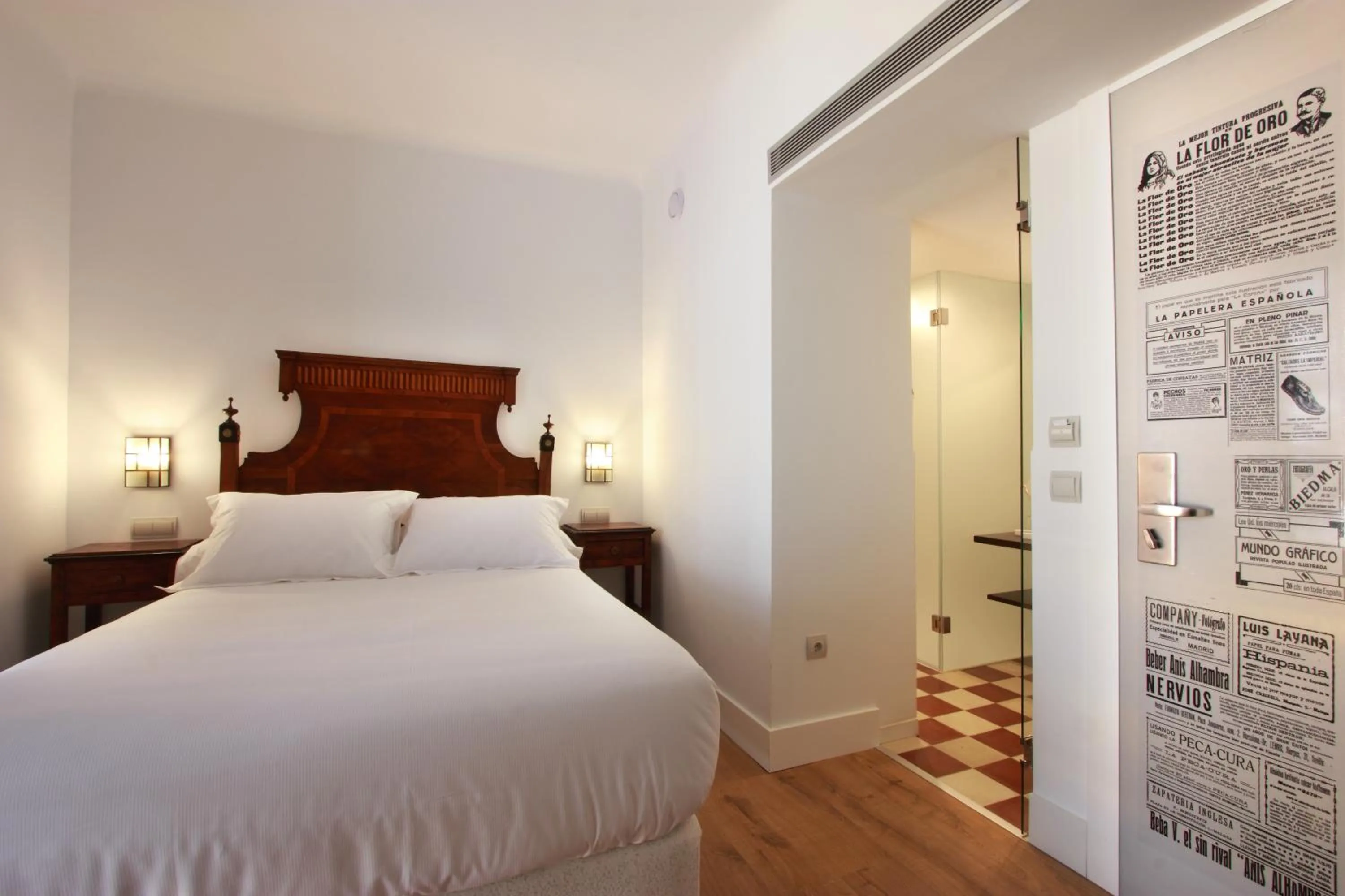 Bed in Hotel Patria Chica