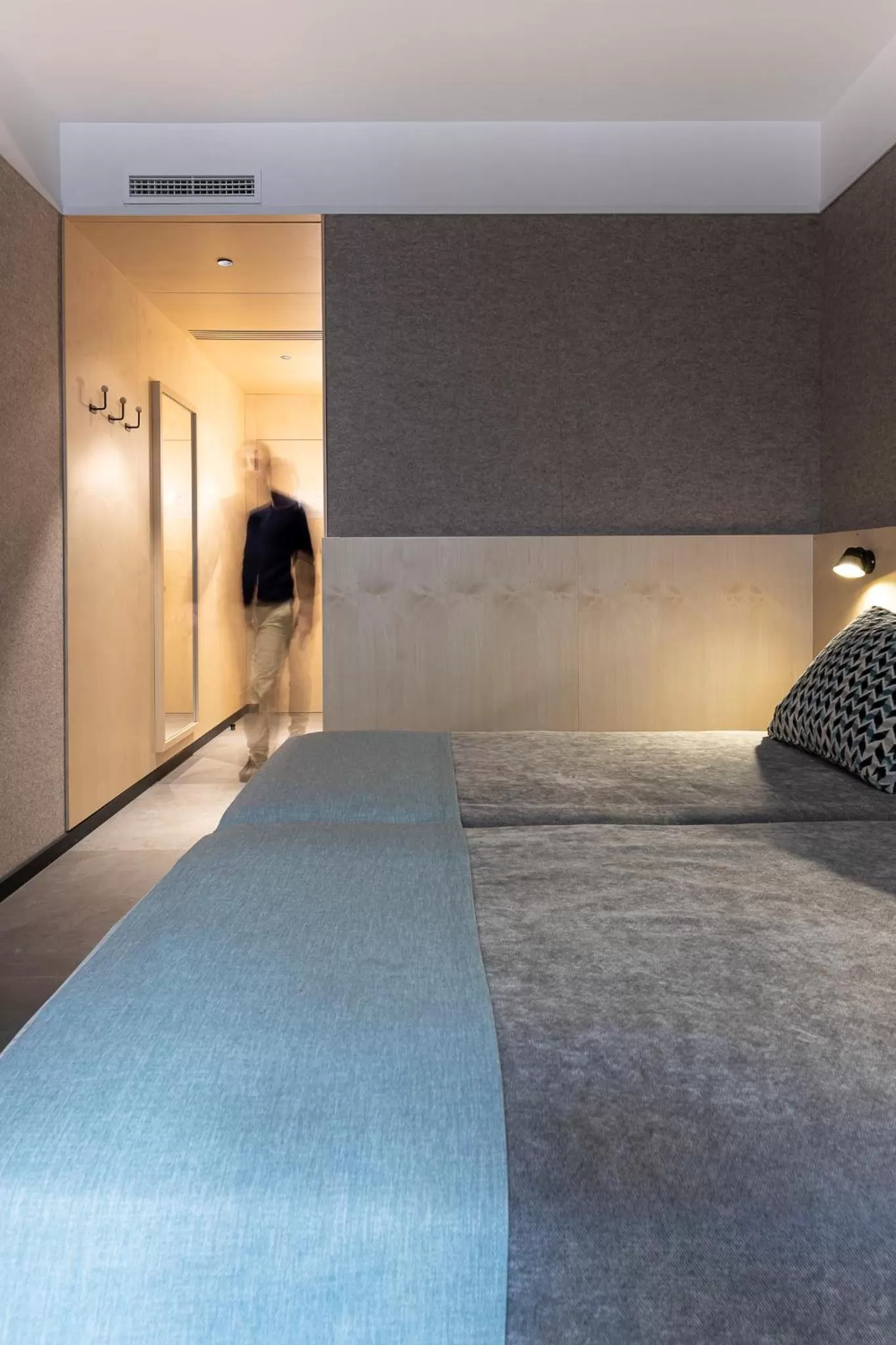 Bed in Hotel Raval House