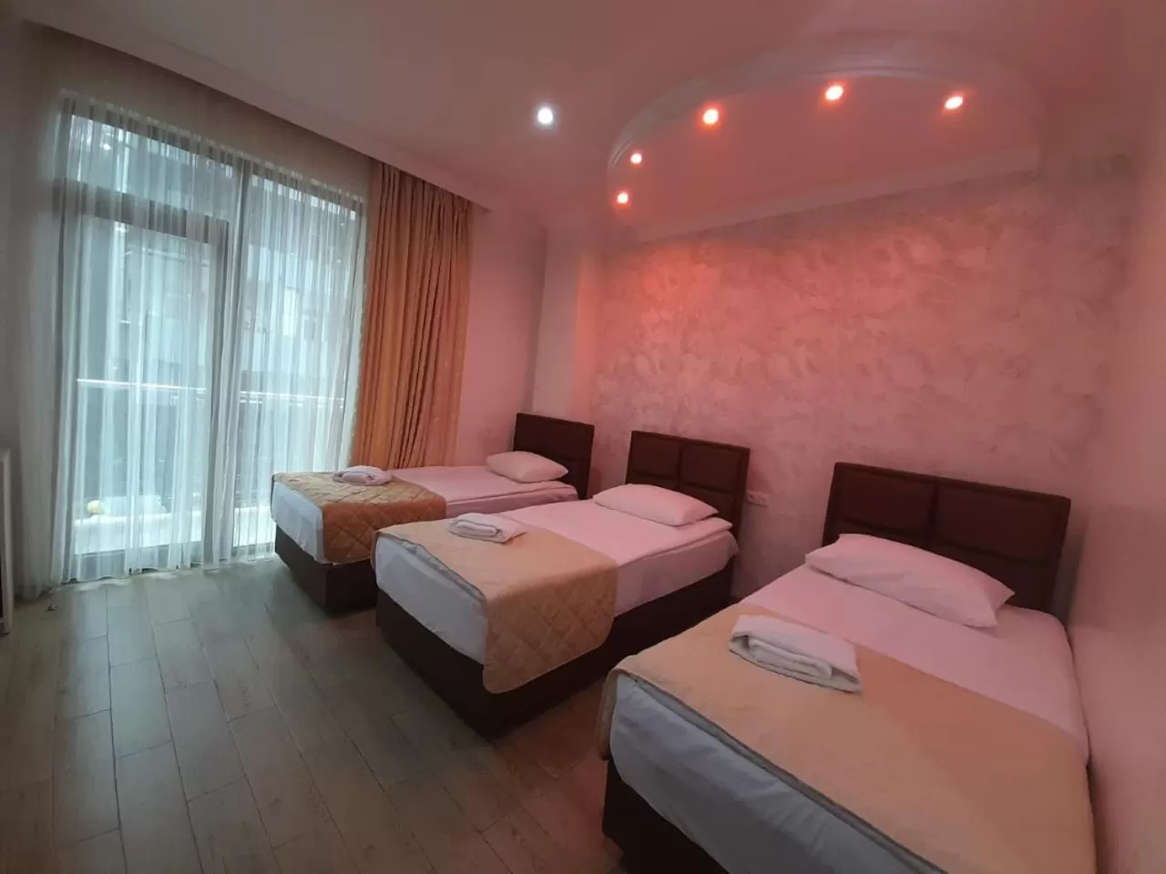 Bed in Hotel Royal Palace