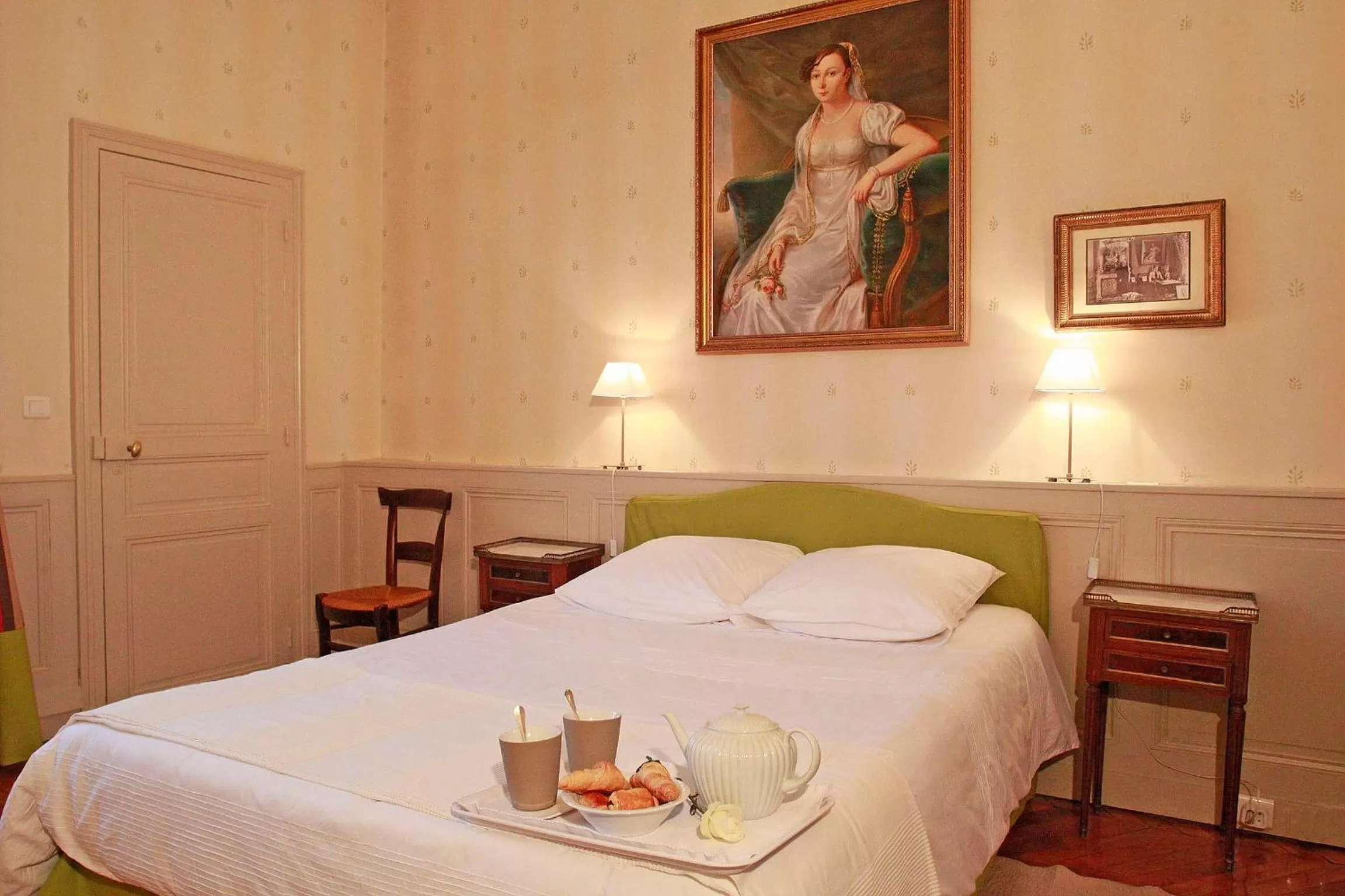 Bed in Les Chambres de Mathilde