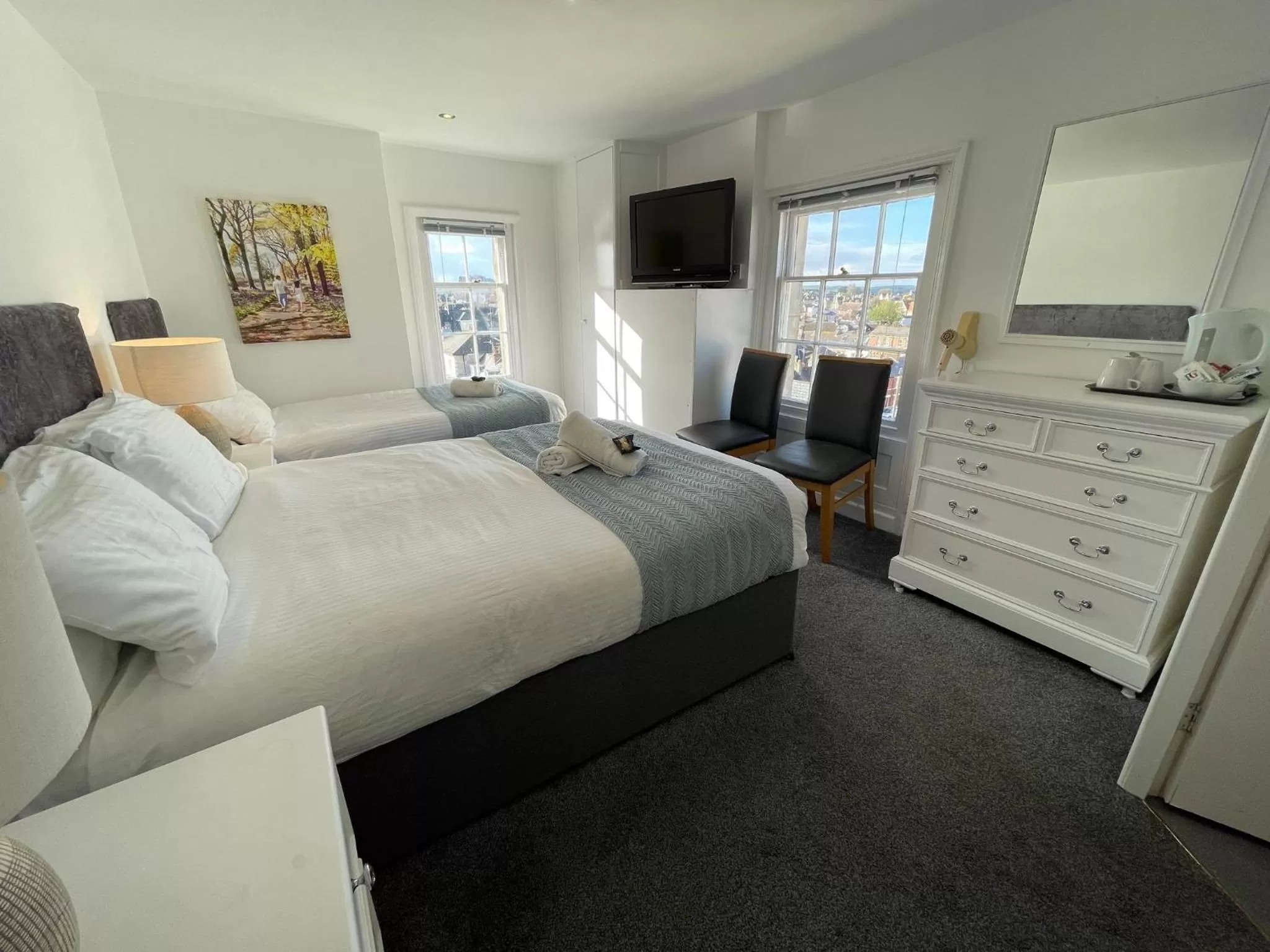 Bed in The Jubilee Hotel East - with NEWLY REFURBISHED SPA FACILITIES - GAMESPIT - AND SMOKEHOUSE