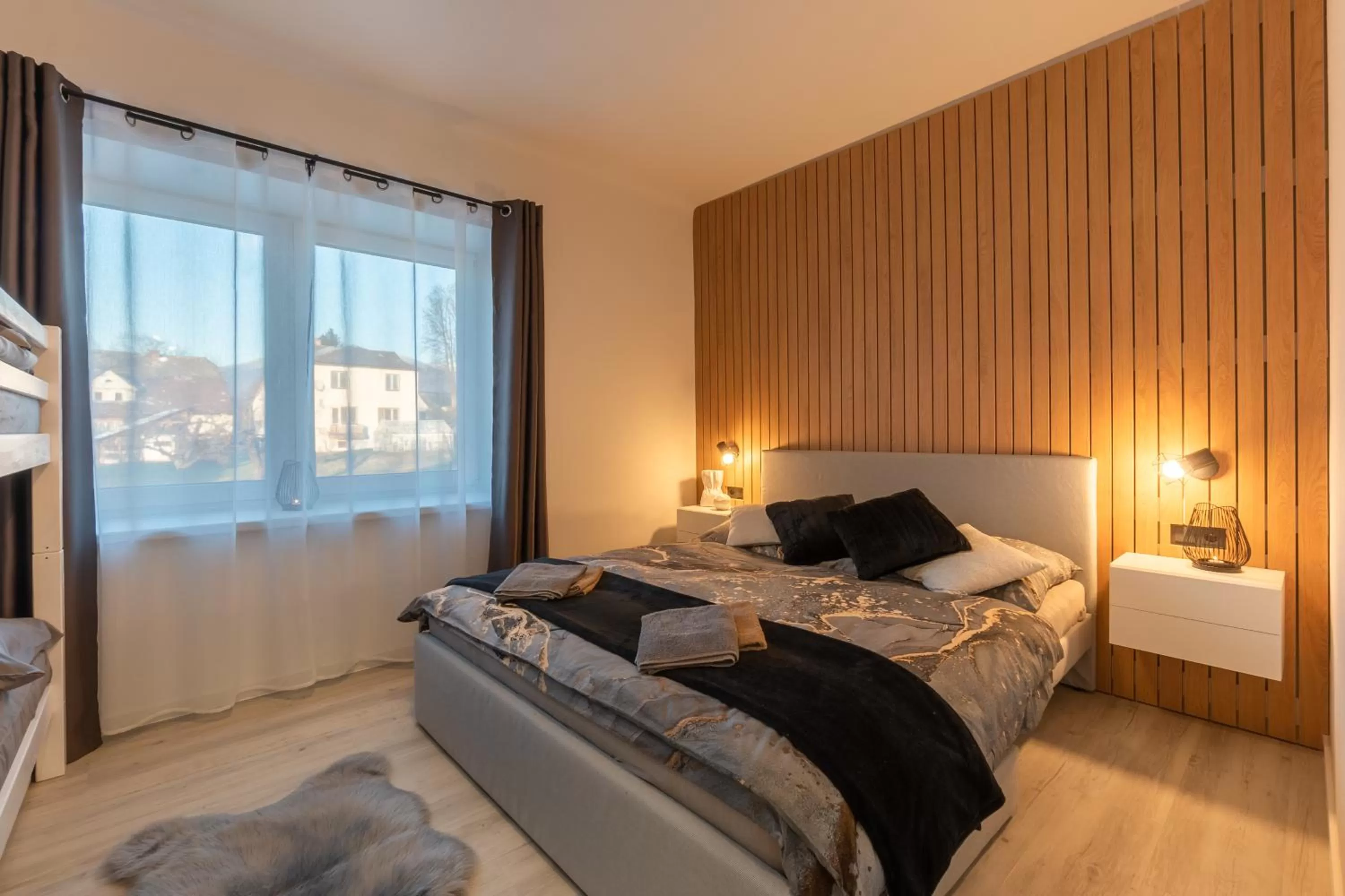 Bed in Wellness Apartmány Vila Republika