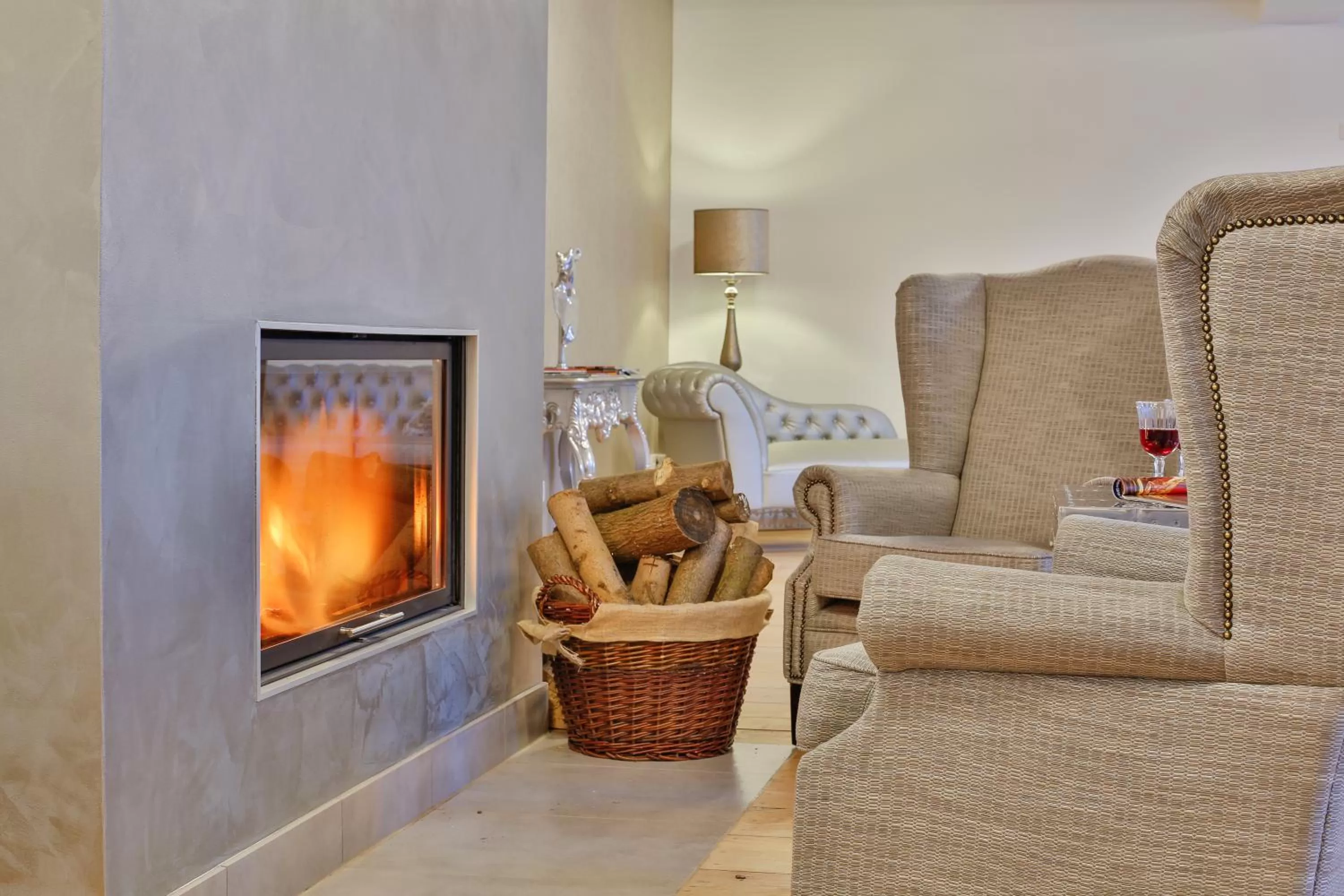 Lobby or reception in Hotel Alte Schule