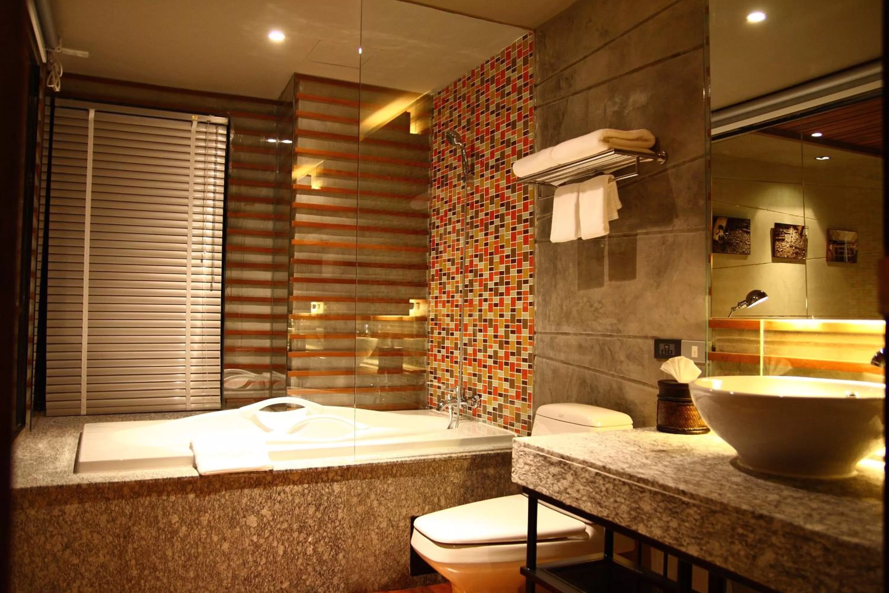 Bathroom in The Fusion Suites