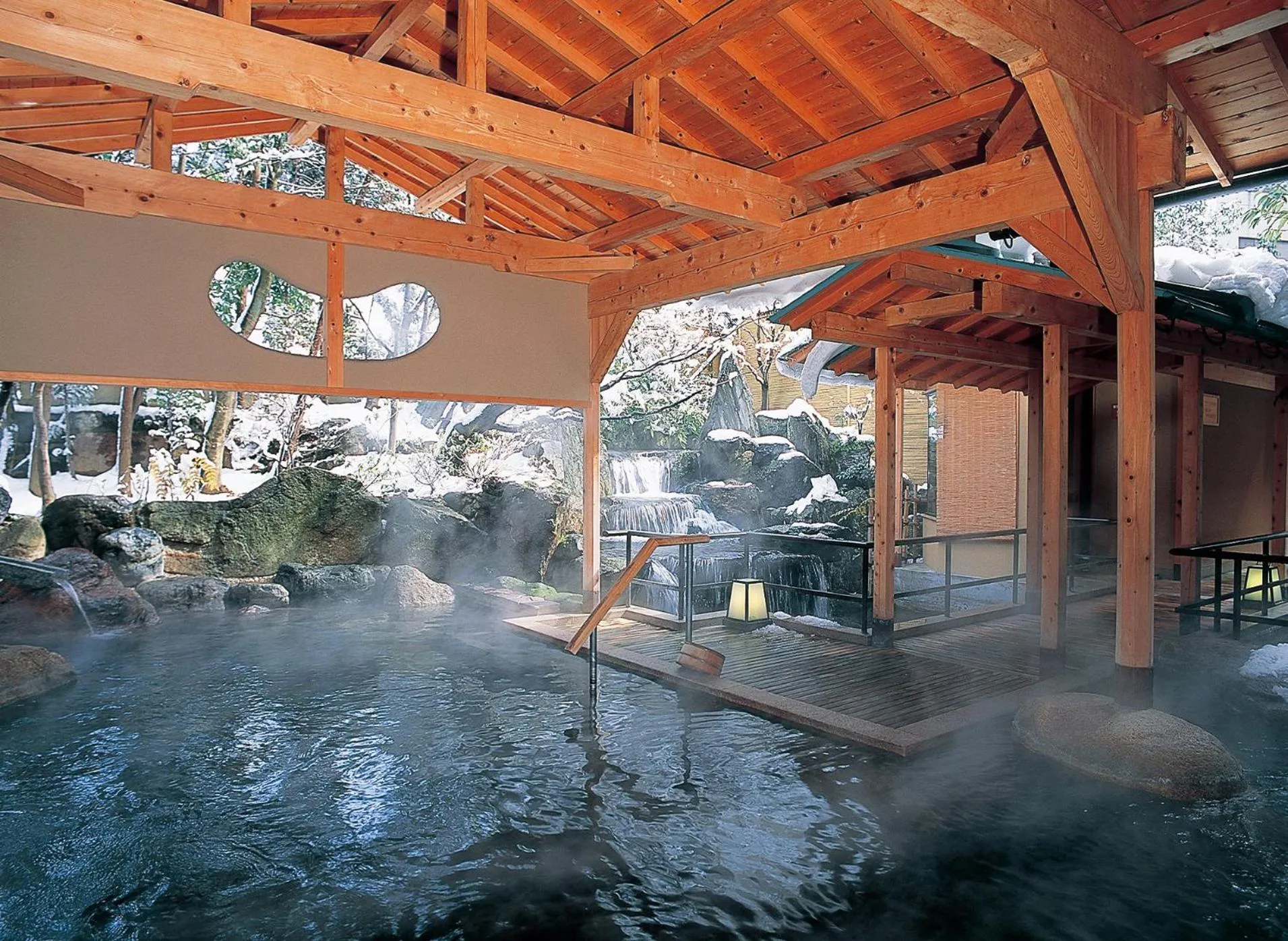 Hot Spring Bath in Rurikoh