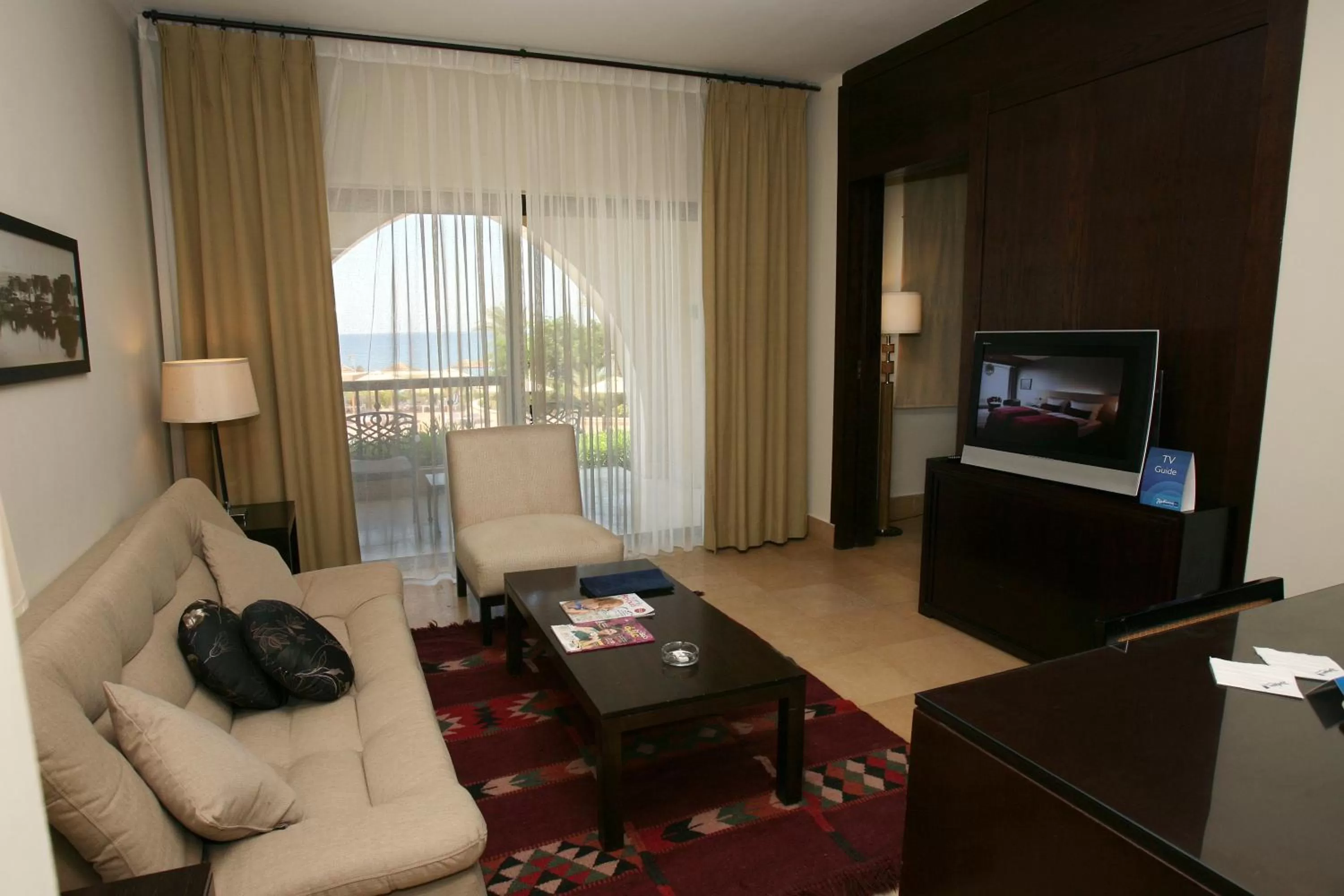Living room in Grand Tala Bay Resort, Aqaba