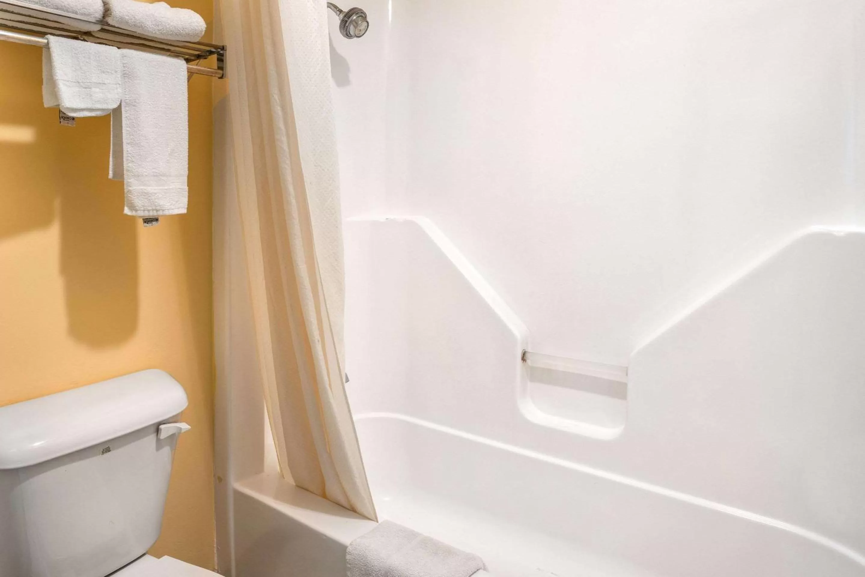 Bathroom in Econo Lodge near Missouri University of Science and Technology