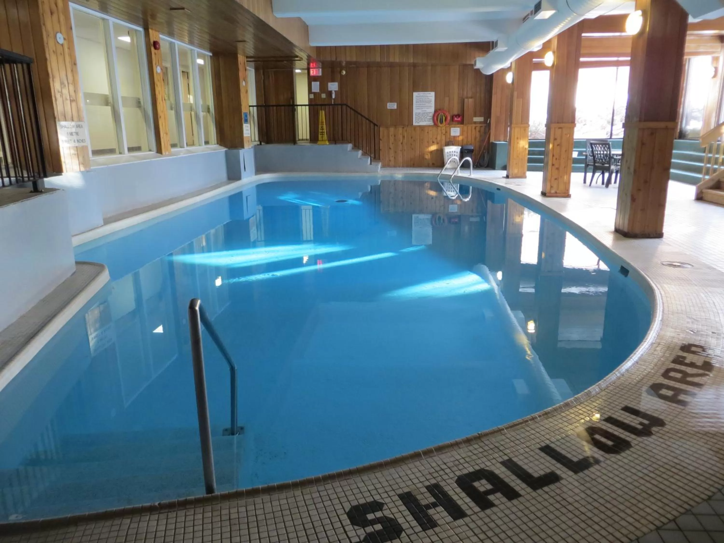 Swimming pool in Travelodge by Wyndham Thunder Bay ON