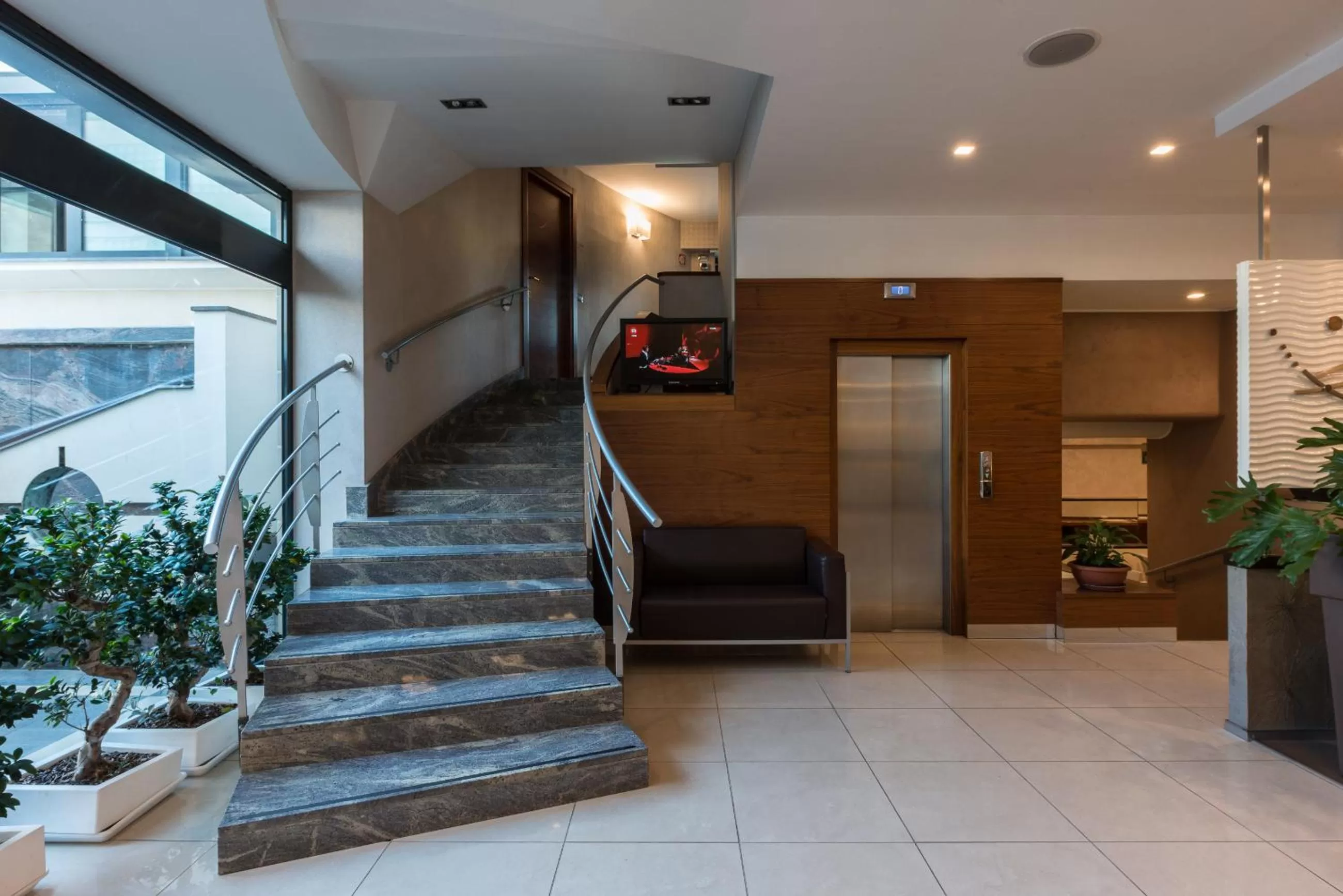 Decorative detail in Magri's Hotel