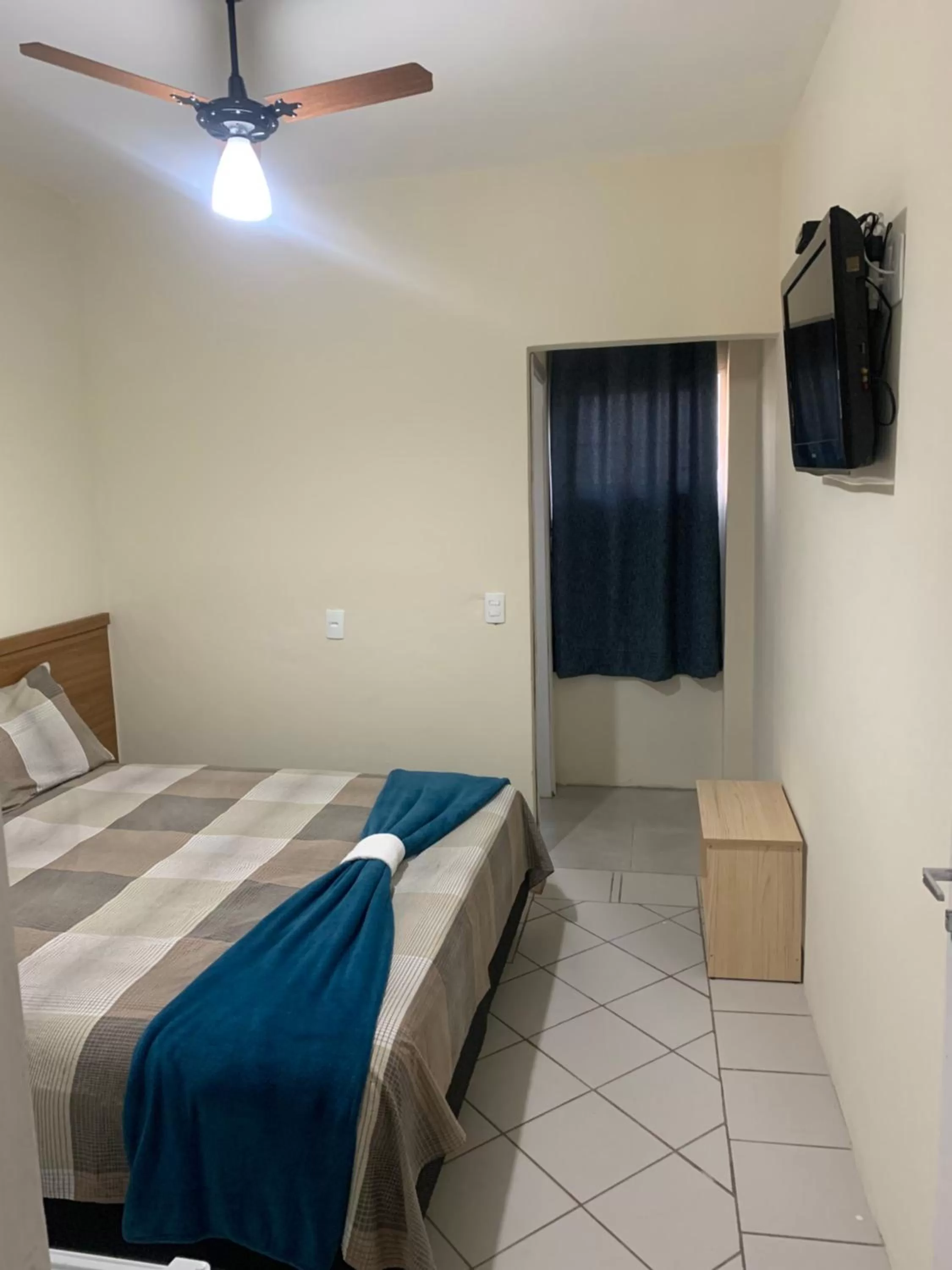 Bed in Pousada Ananda São Pedro