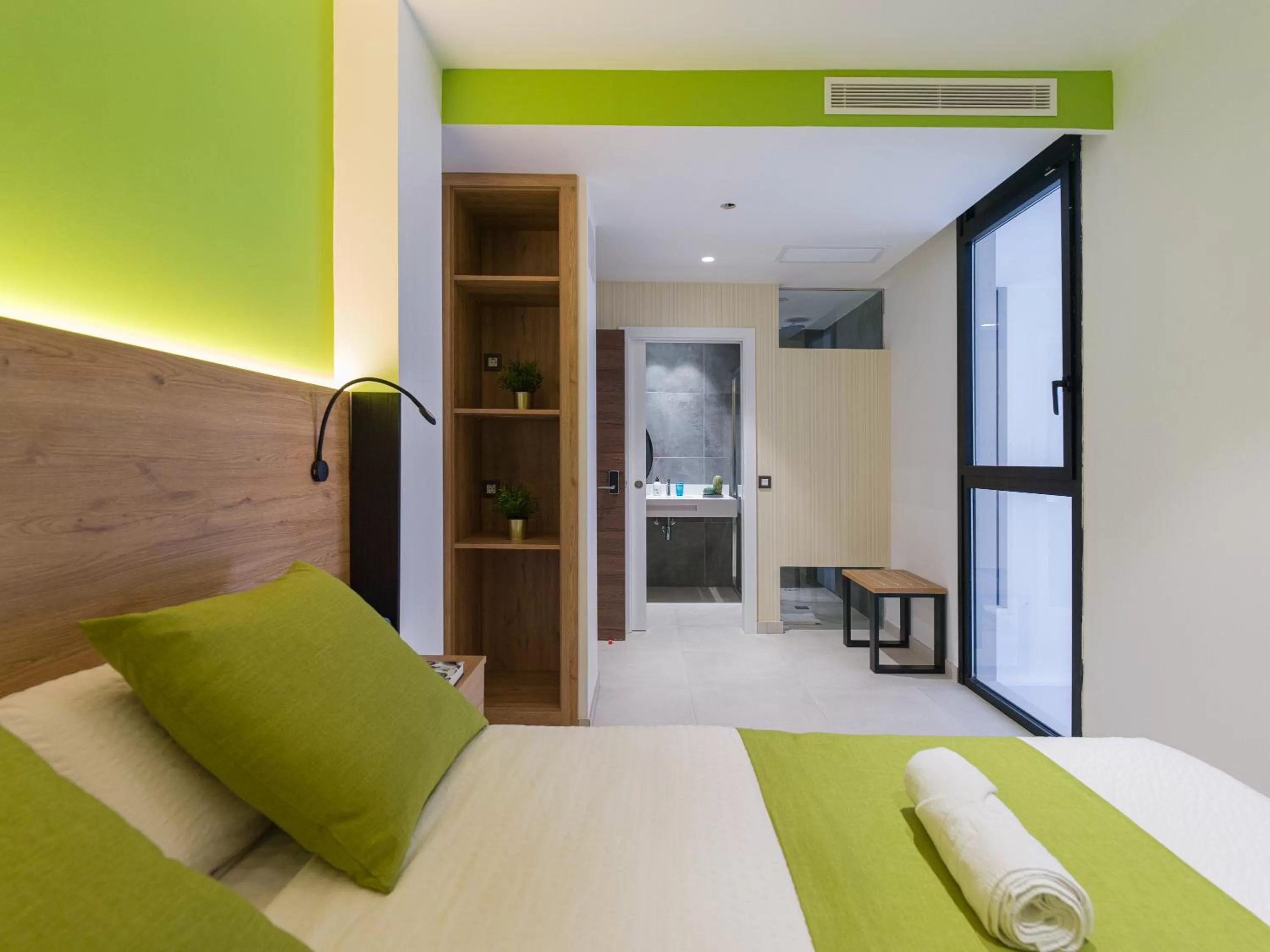 Bed in Hotel MG Poniente