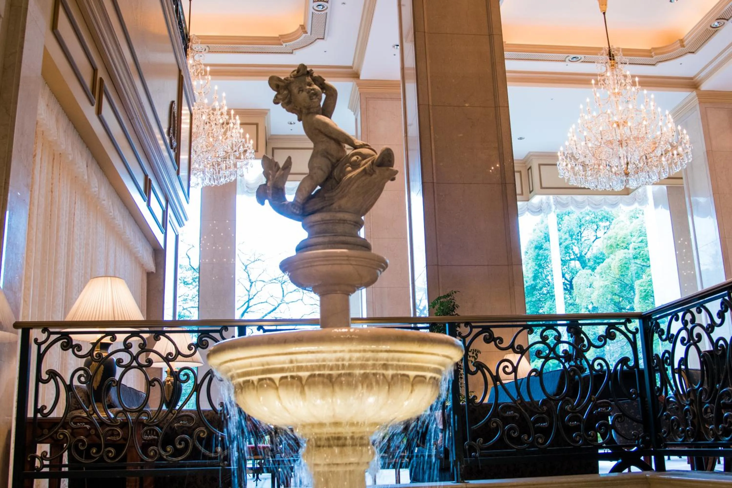 Decorative detail in Rihga Royal Hotel Tokyo