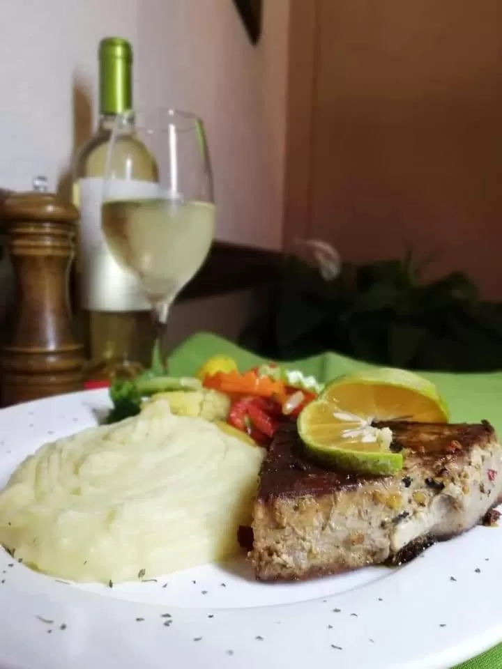 Food and drinks in Hotel Guadalupe