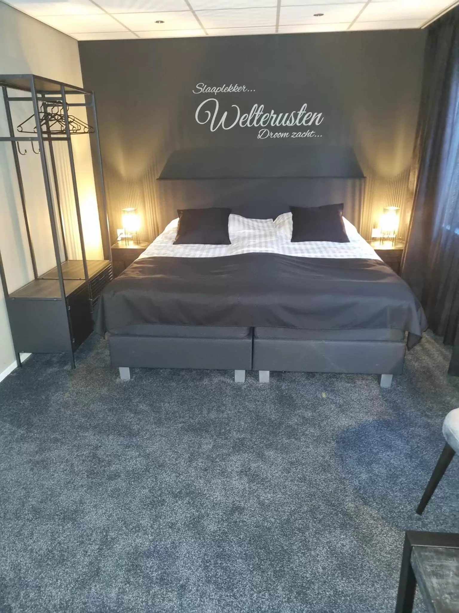 Bed in Hotel Café de Sport