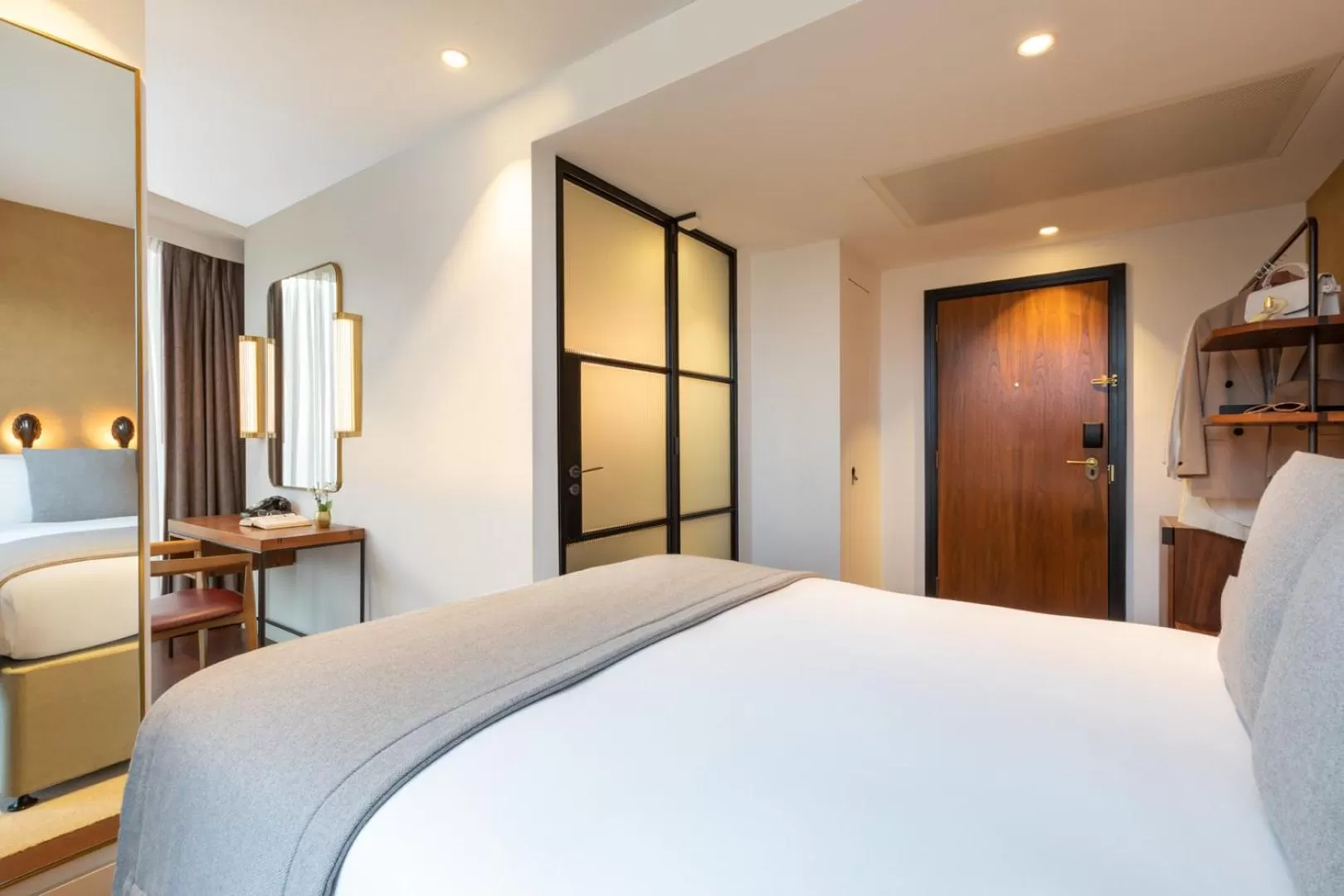 Photo of the whole room, Bed in Hotel Indigo London - 1 Leicester Square by IHG