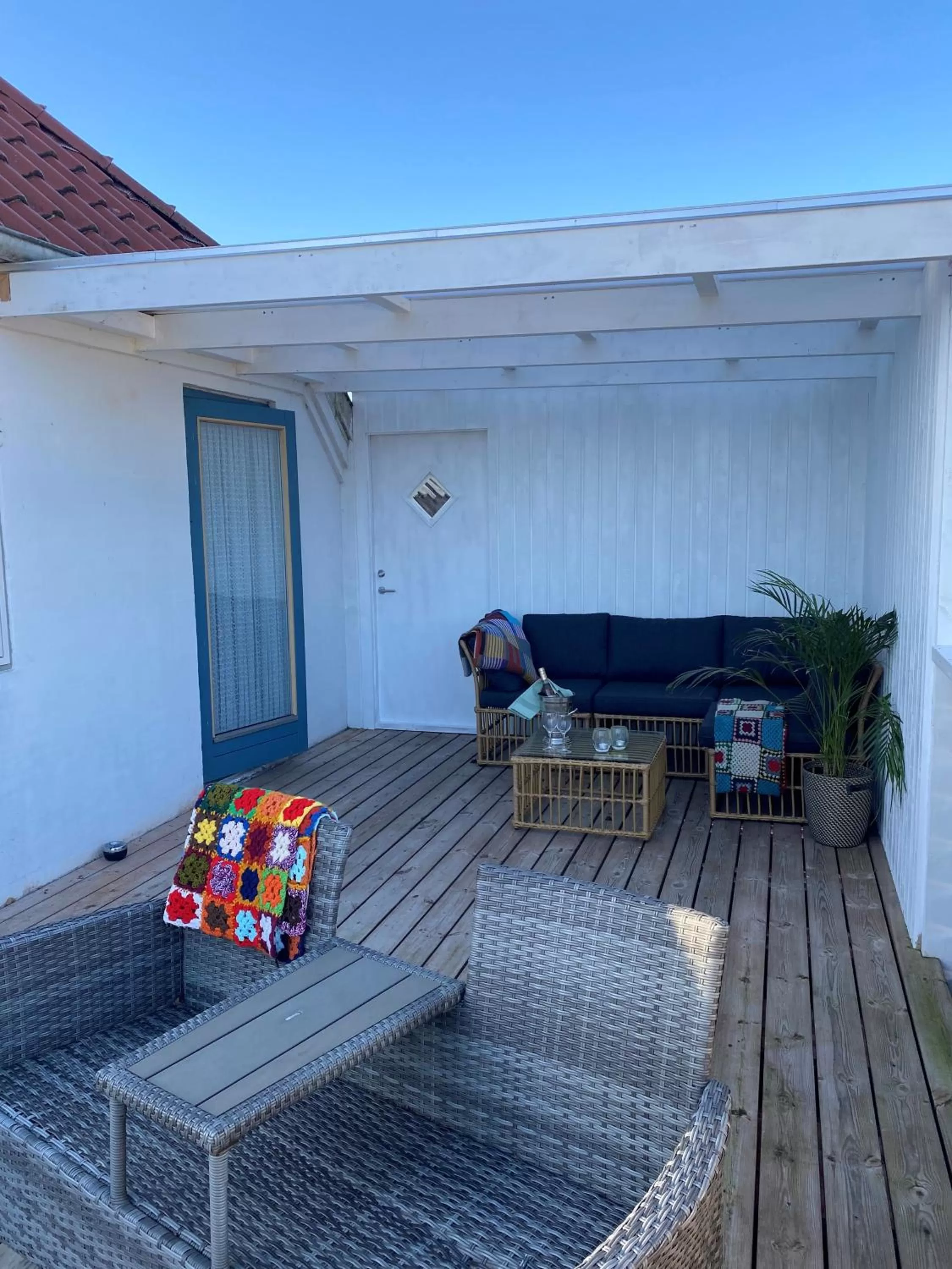 Balcony/Terrace in Svostrup Kro