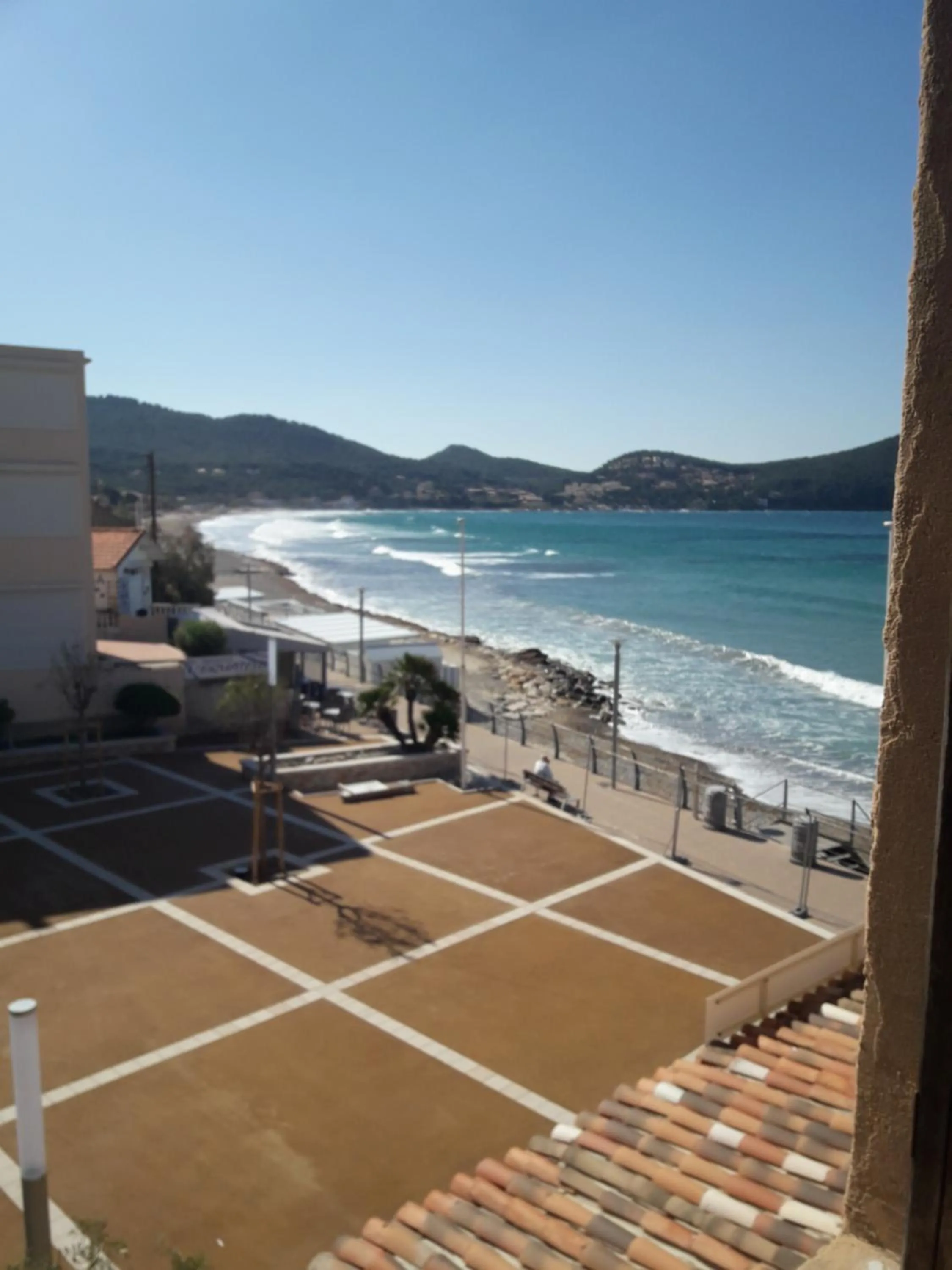 Sea view in Hotel Chanteplage