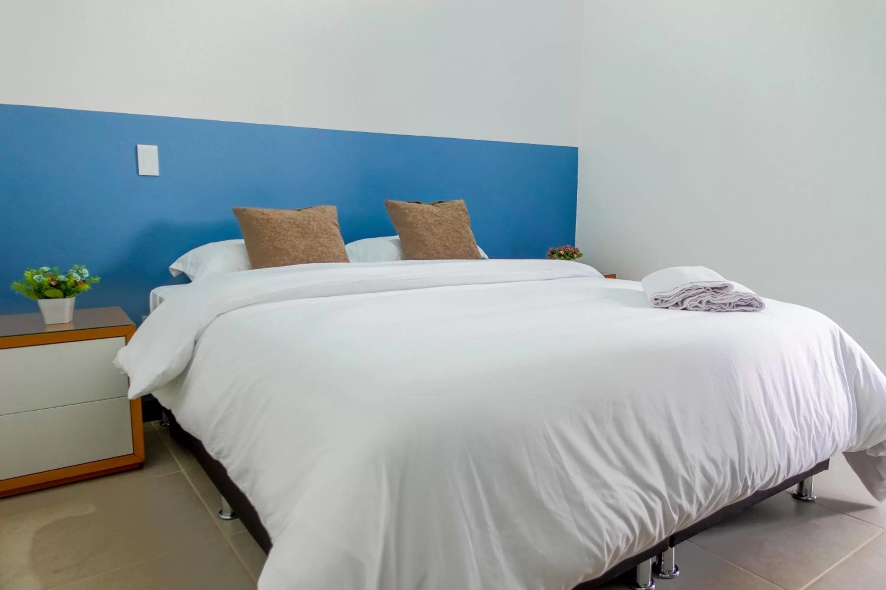 Bedroom, Bed in Hotel Azulado Jericó