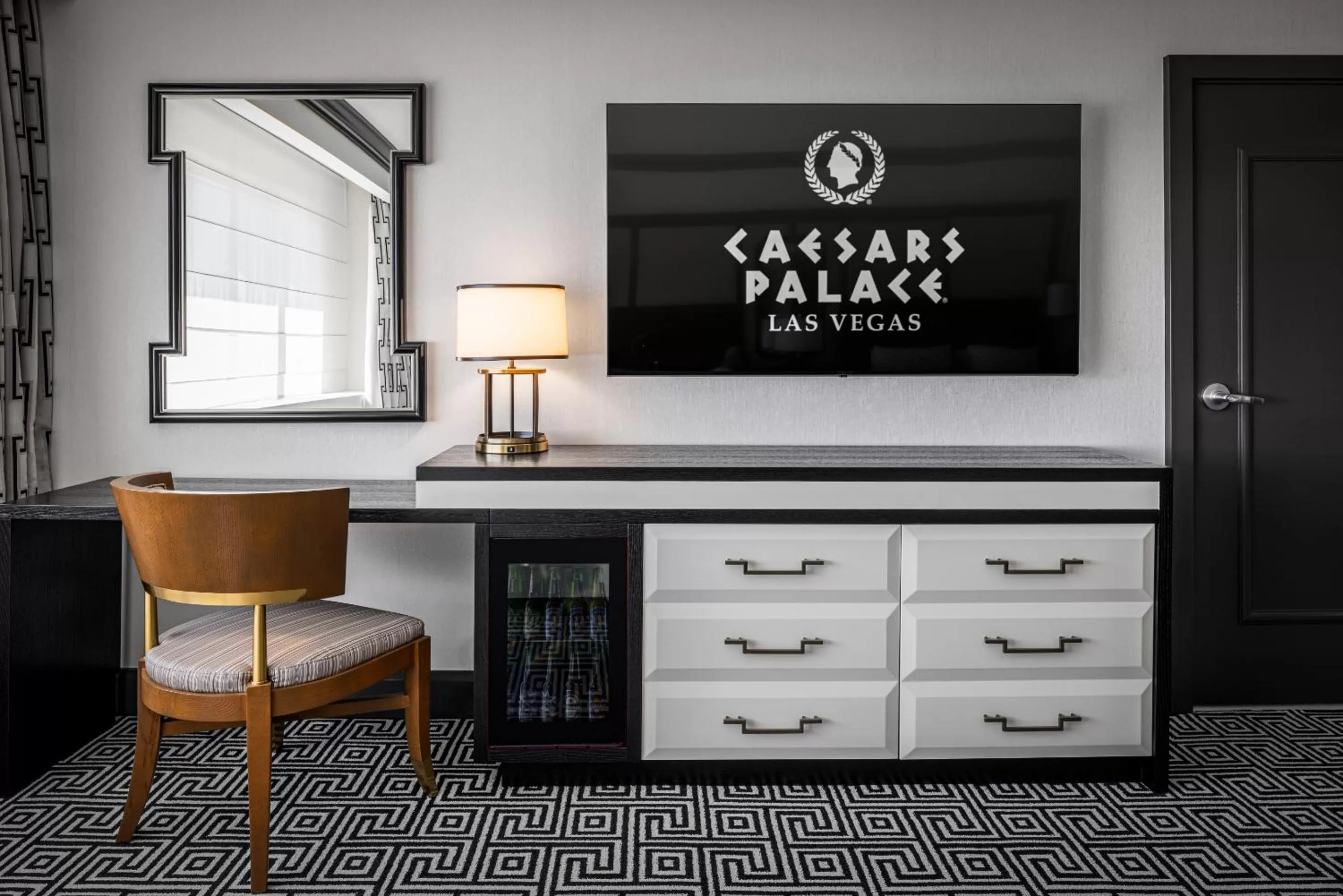 Seating area in Caesars Palace Hotel & Casino