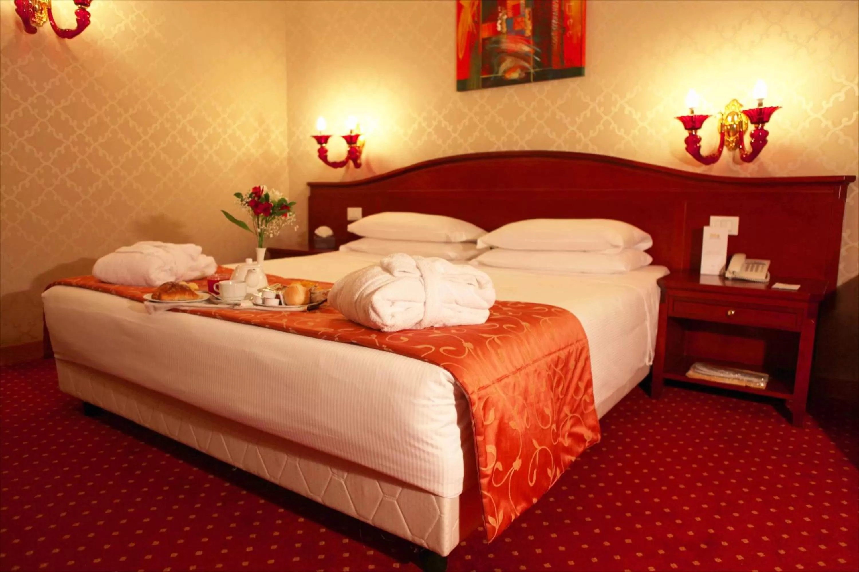 Bed in Augusta Lucilla Palace