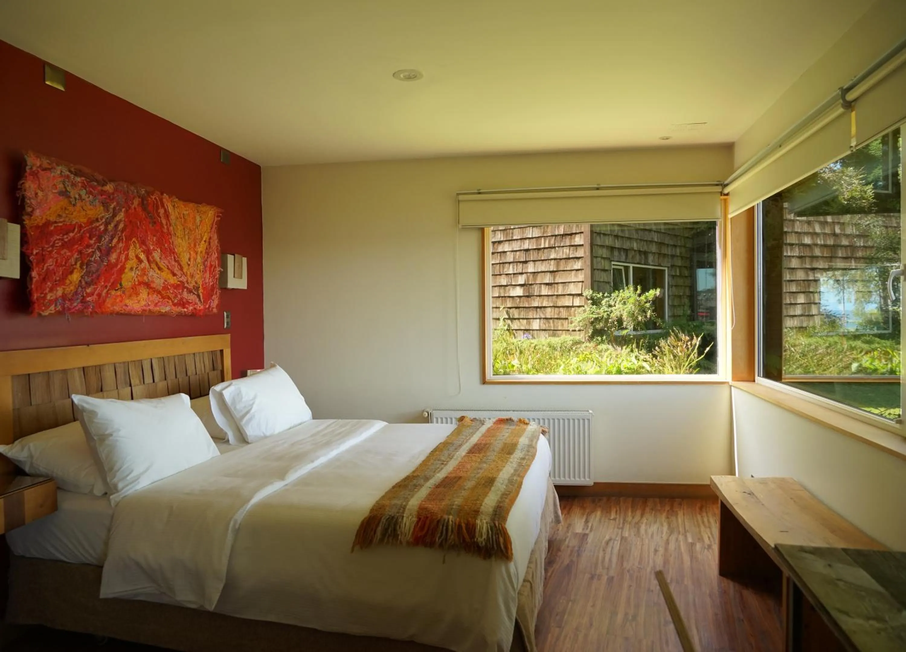 Bed in Hotel Cabaña Del Lago Puerto Varas