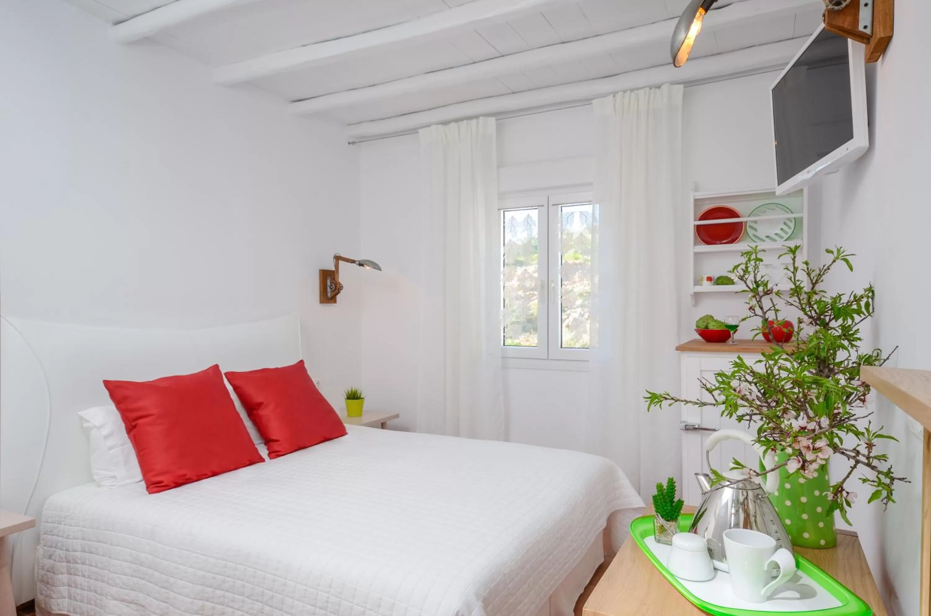 Bed in Adriani Hotel