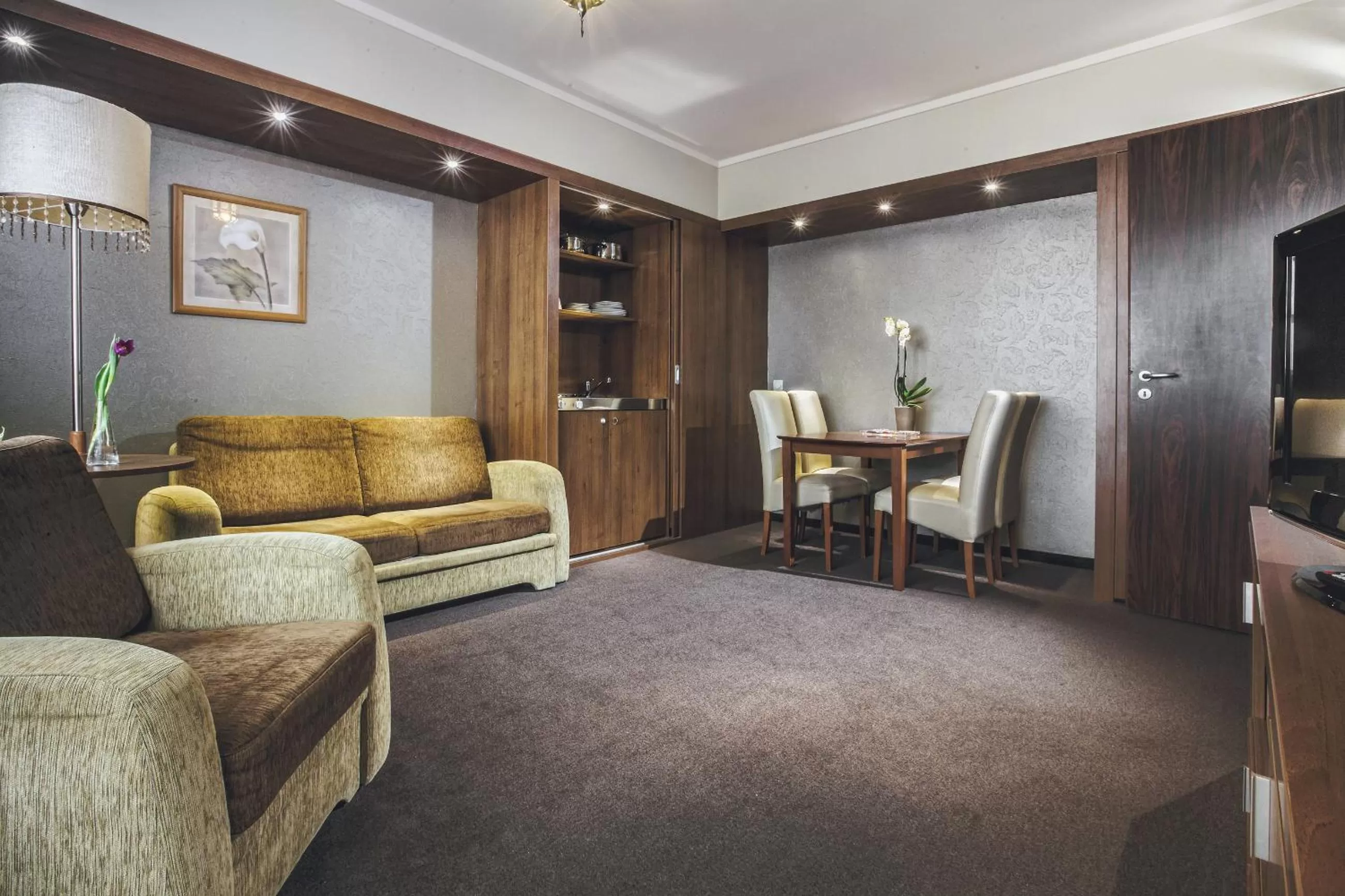 Kitchen or kitchenette in Caramell Premium Resort