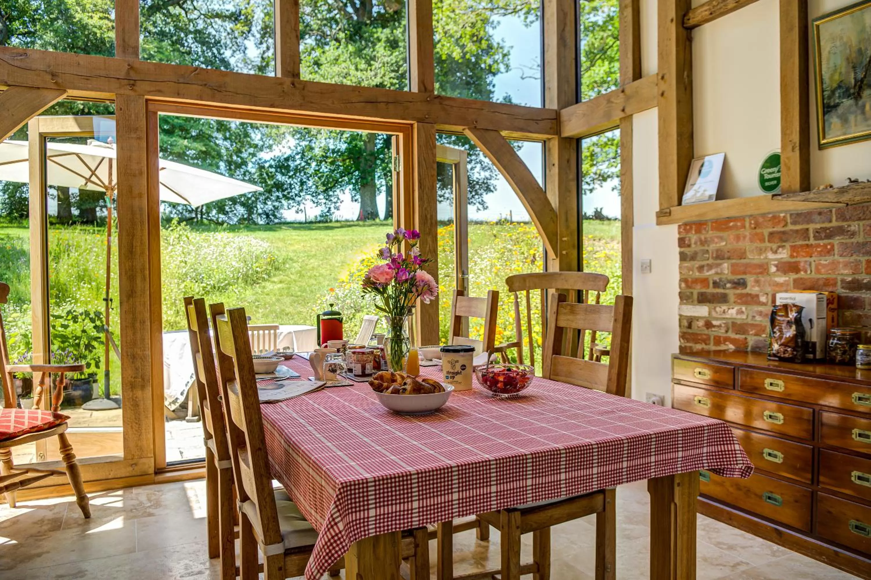Dining Area in South Park Farm Barn