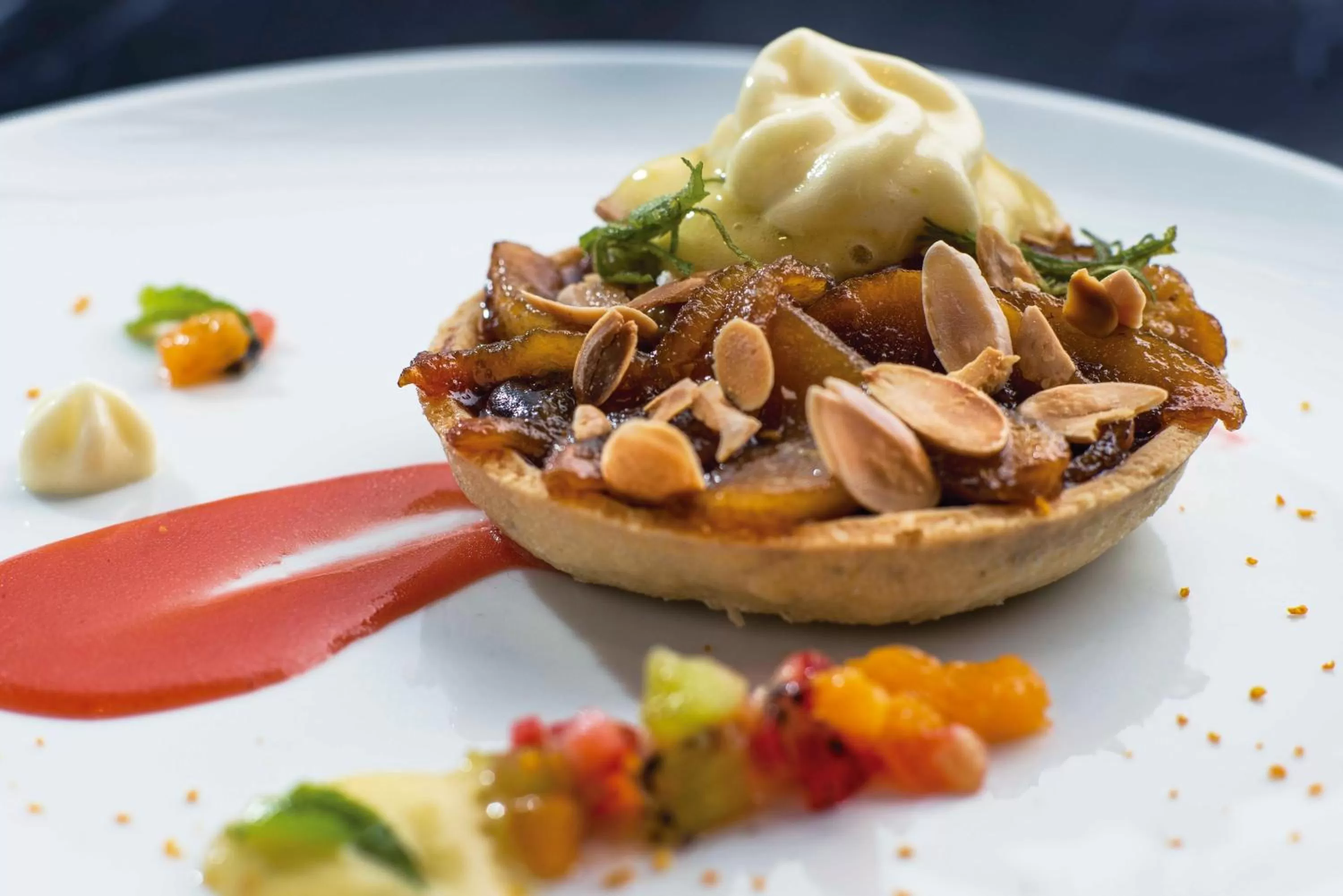 Food close-up in Hotel Luciano K