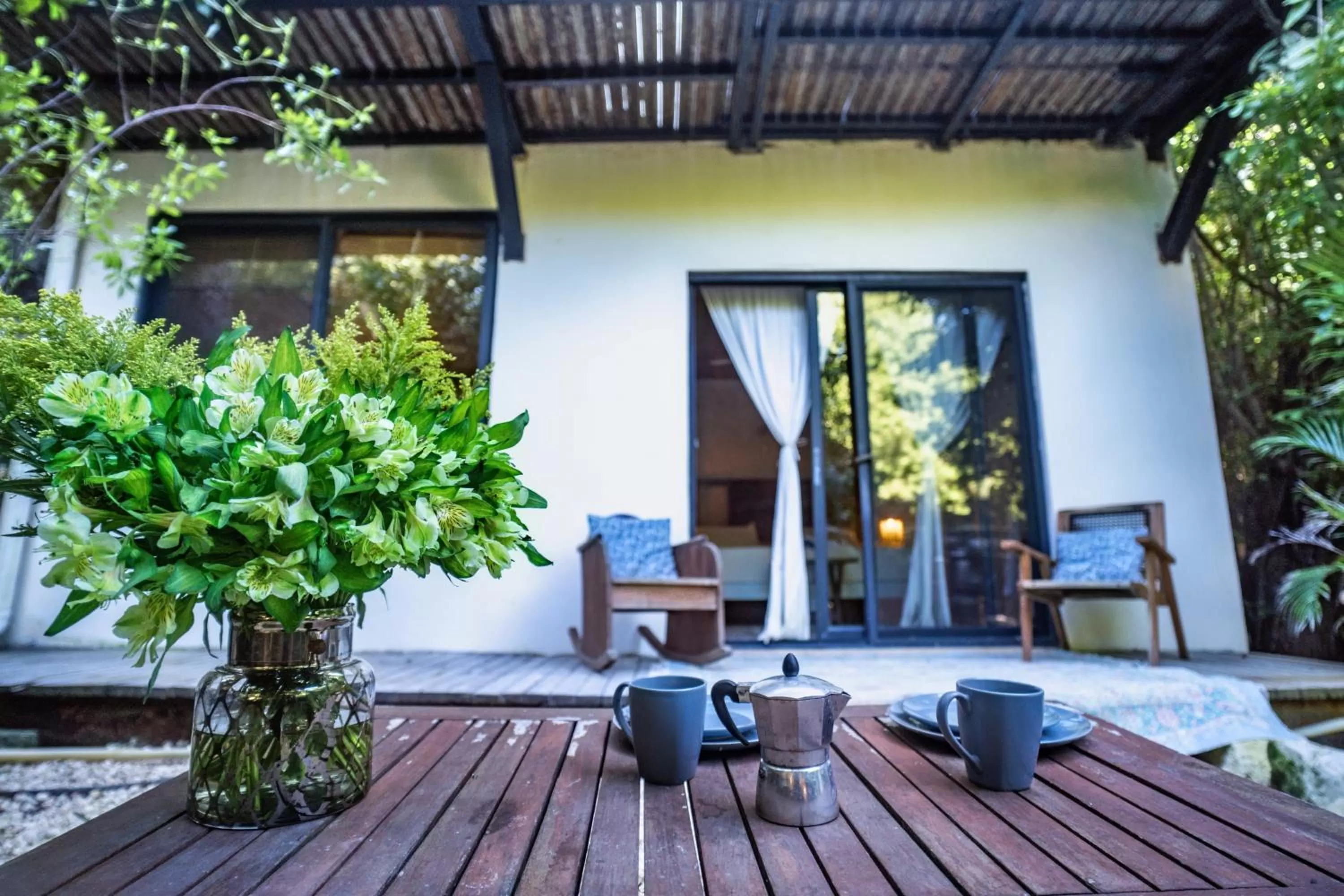Patio in Suites Tulum