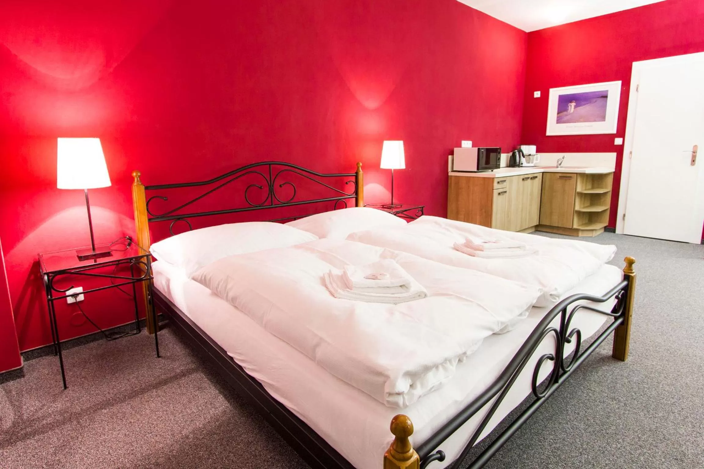 Bed in Apartma La Provence