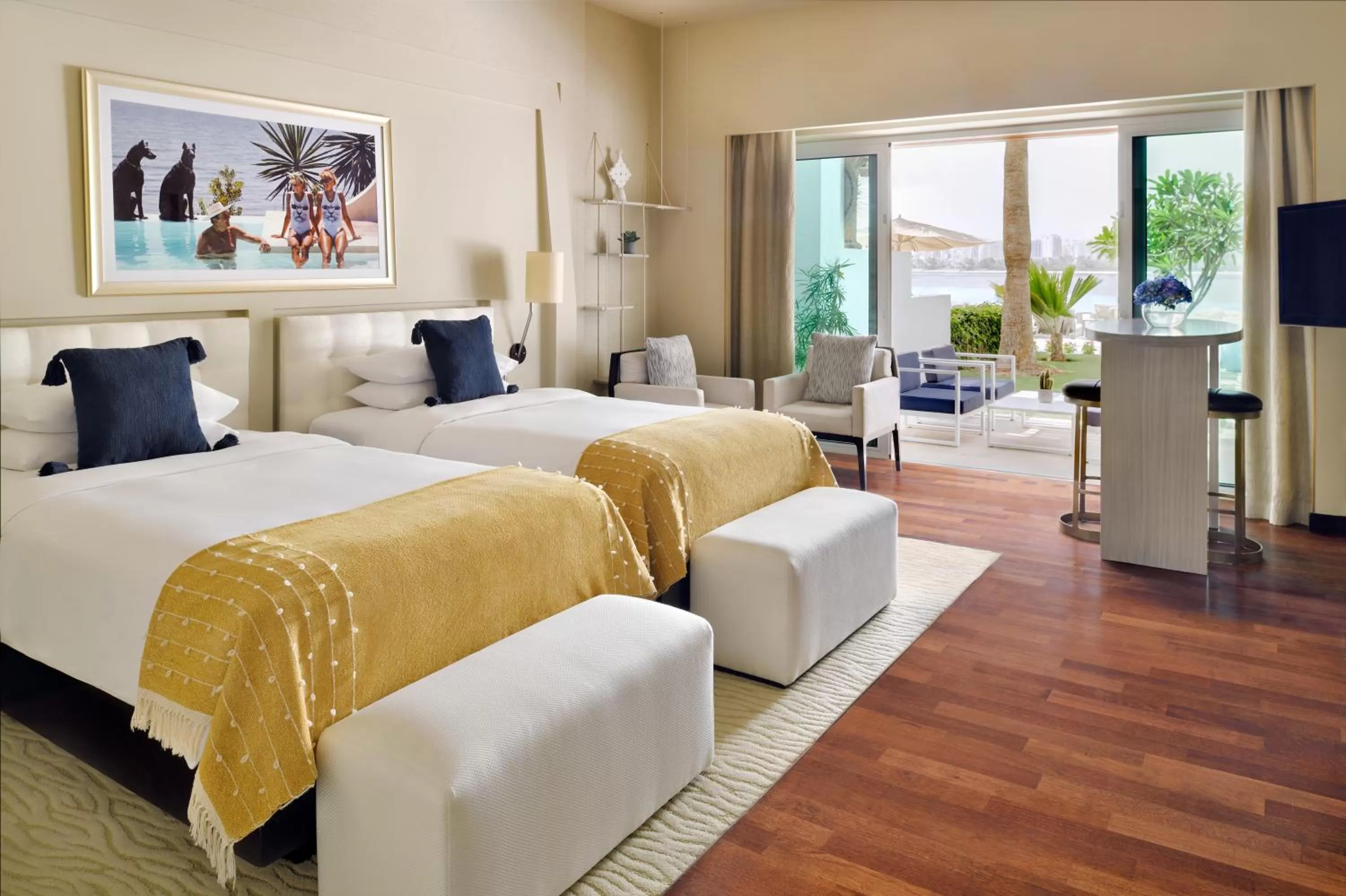 Bed in Park Hyatt Dubai