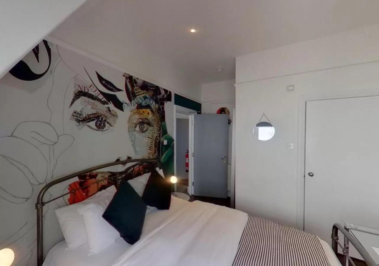 Bed in Hotel Nineteen