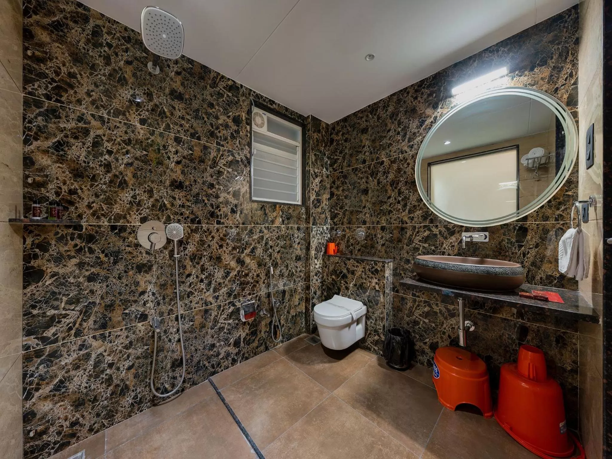 Shower in Golden Leaf Resort