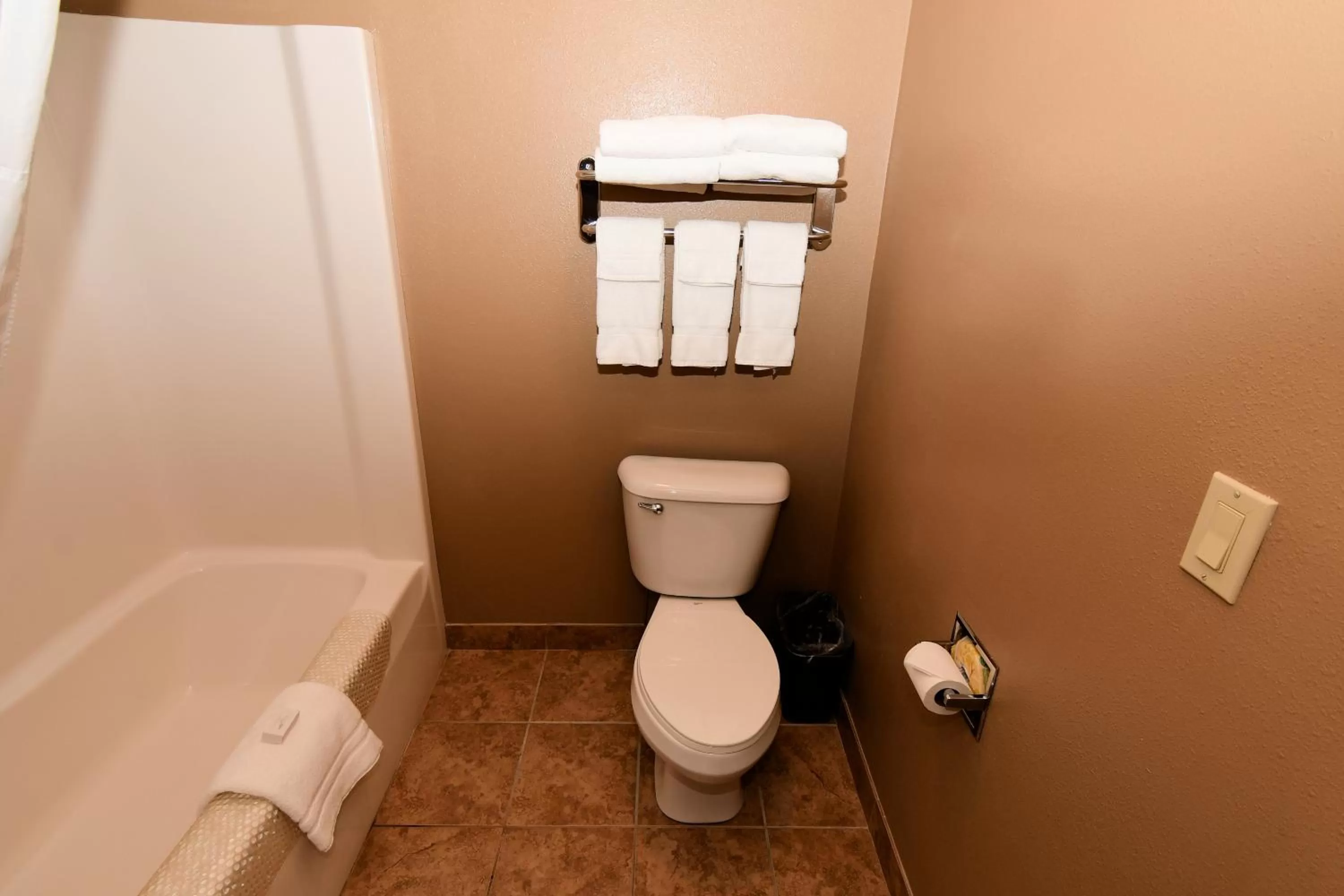 Toilet in Cobblestone Inn & Suites - Denison | Majestic Hills