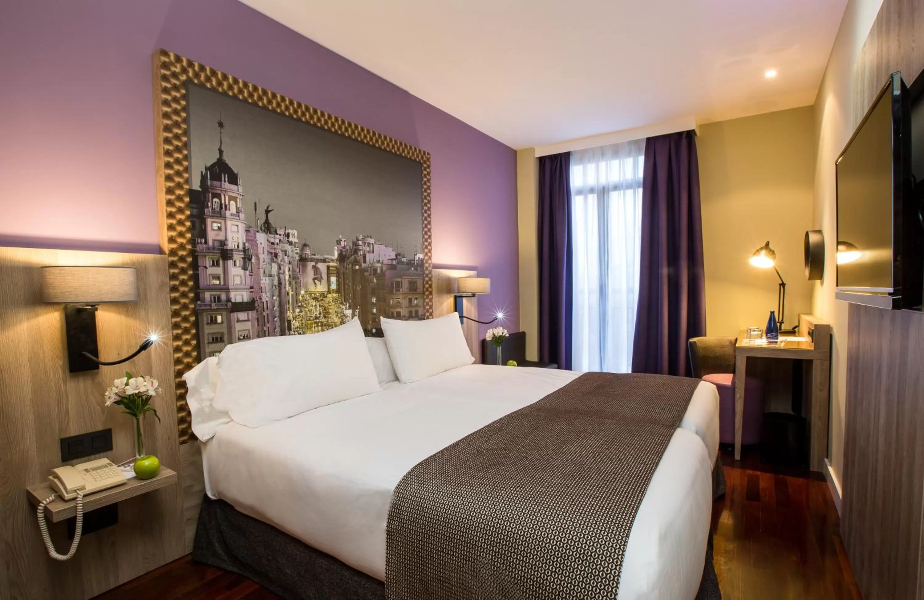 Photo of the whole room, Bed in Leonardo Hotel Madrid City Center