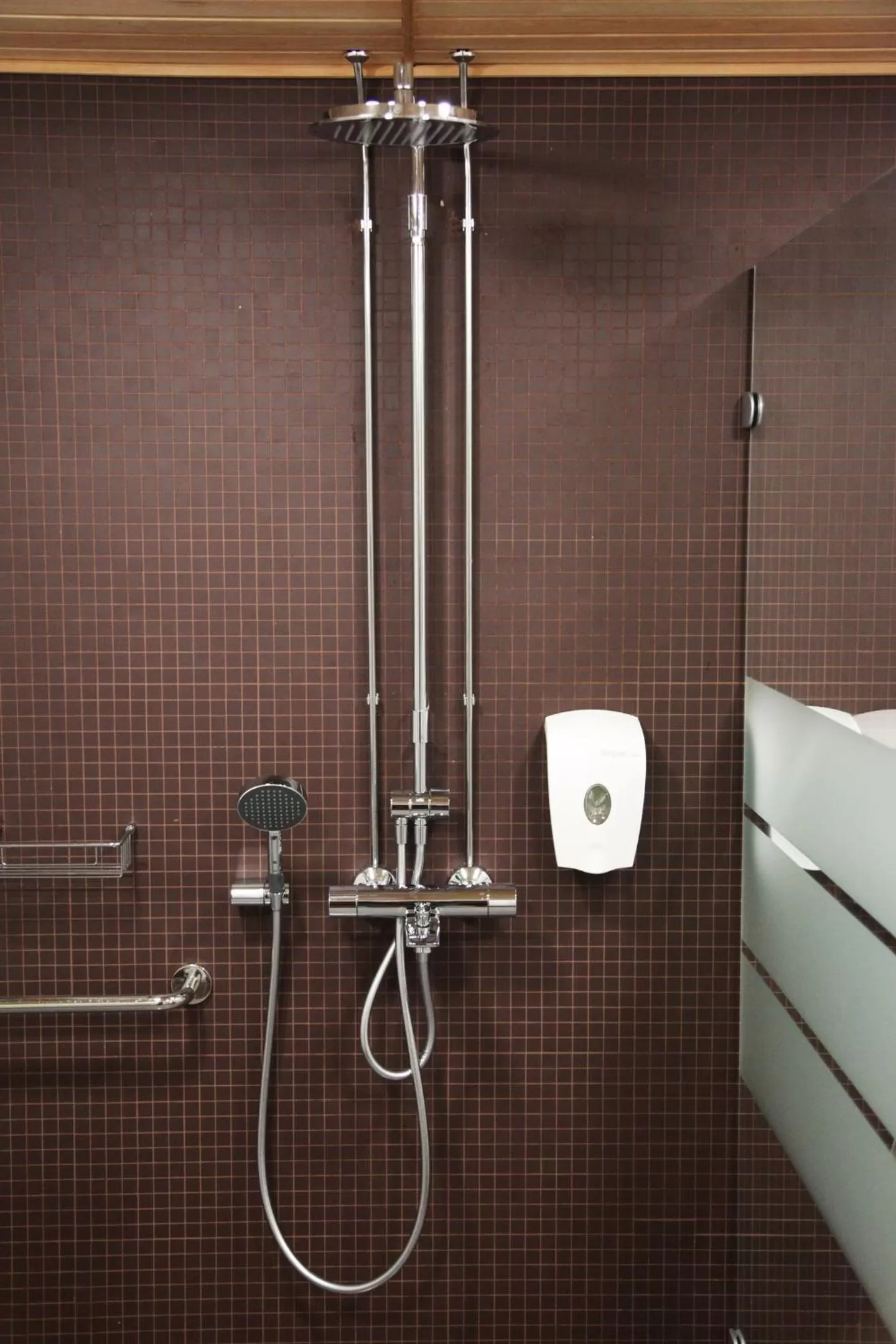 Sauna, Bathroom in Saimaanranta Resort by Anttolanhovi