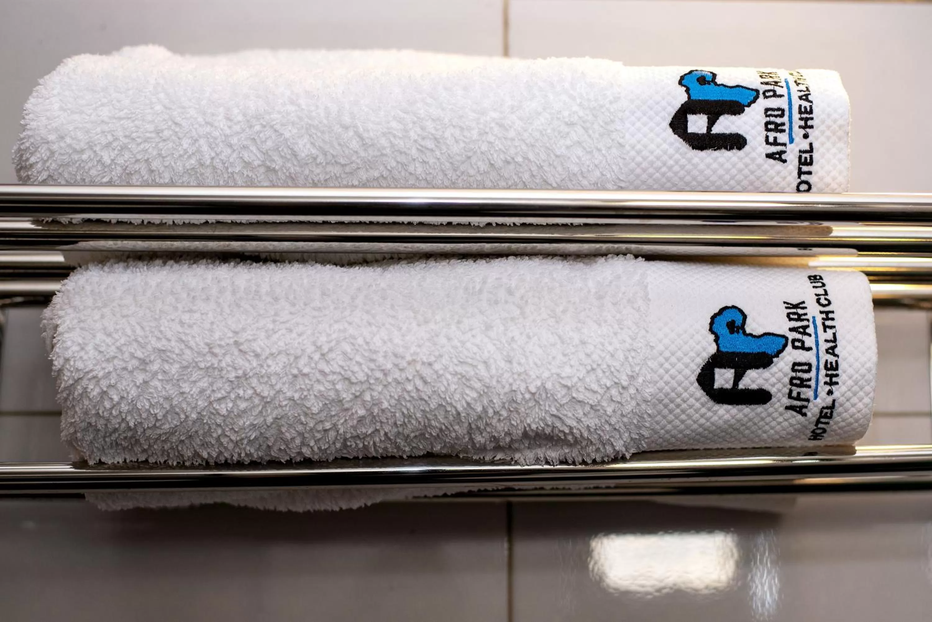 towels in Afro Park Hotel