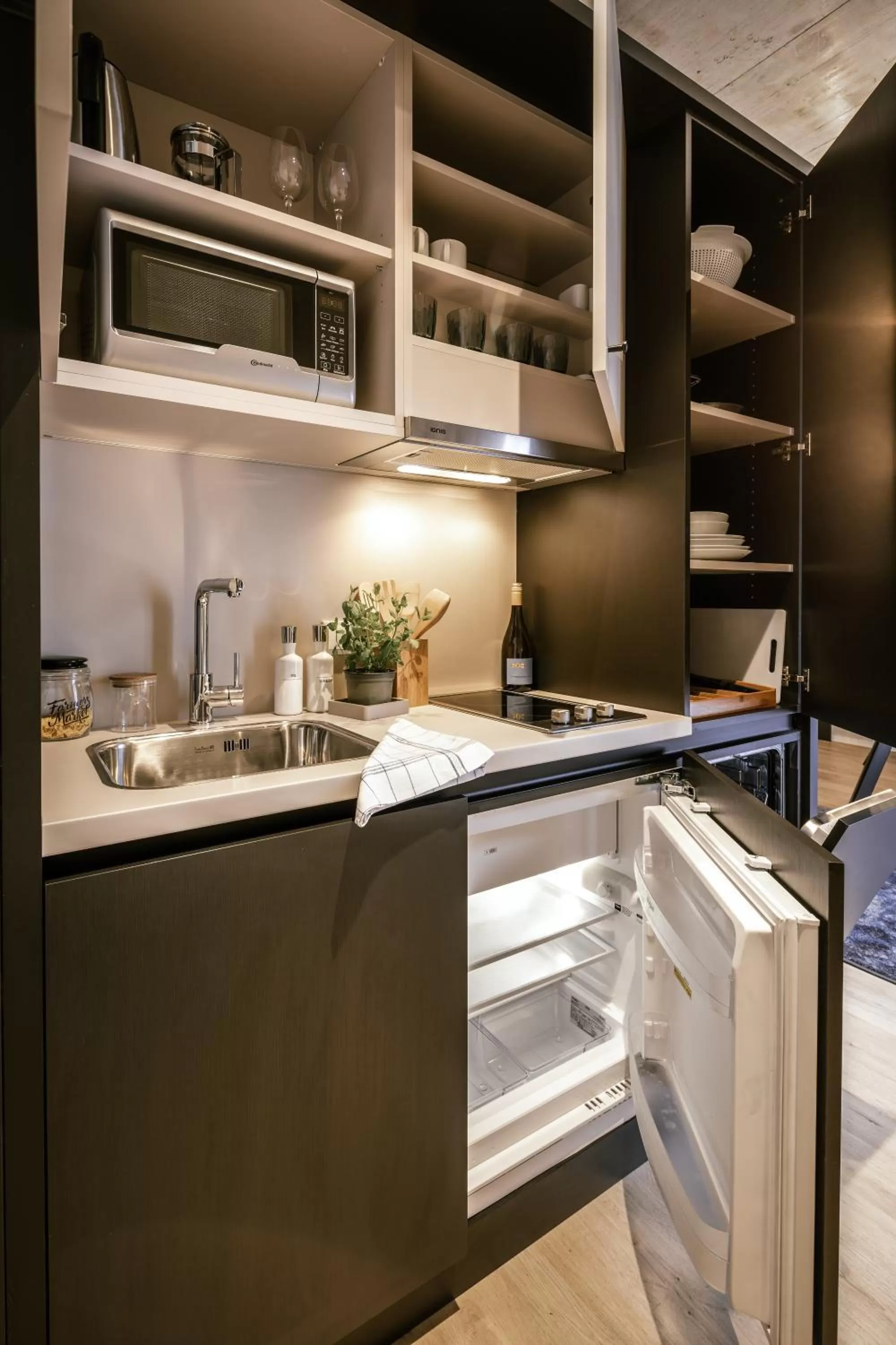 kitchen in Adina Serviced Apartments Vienna