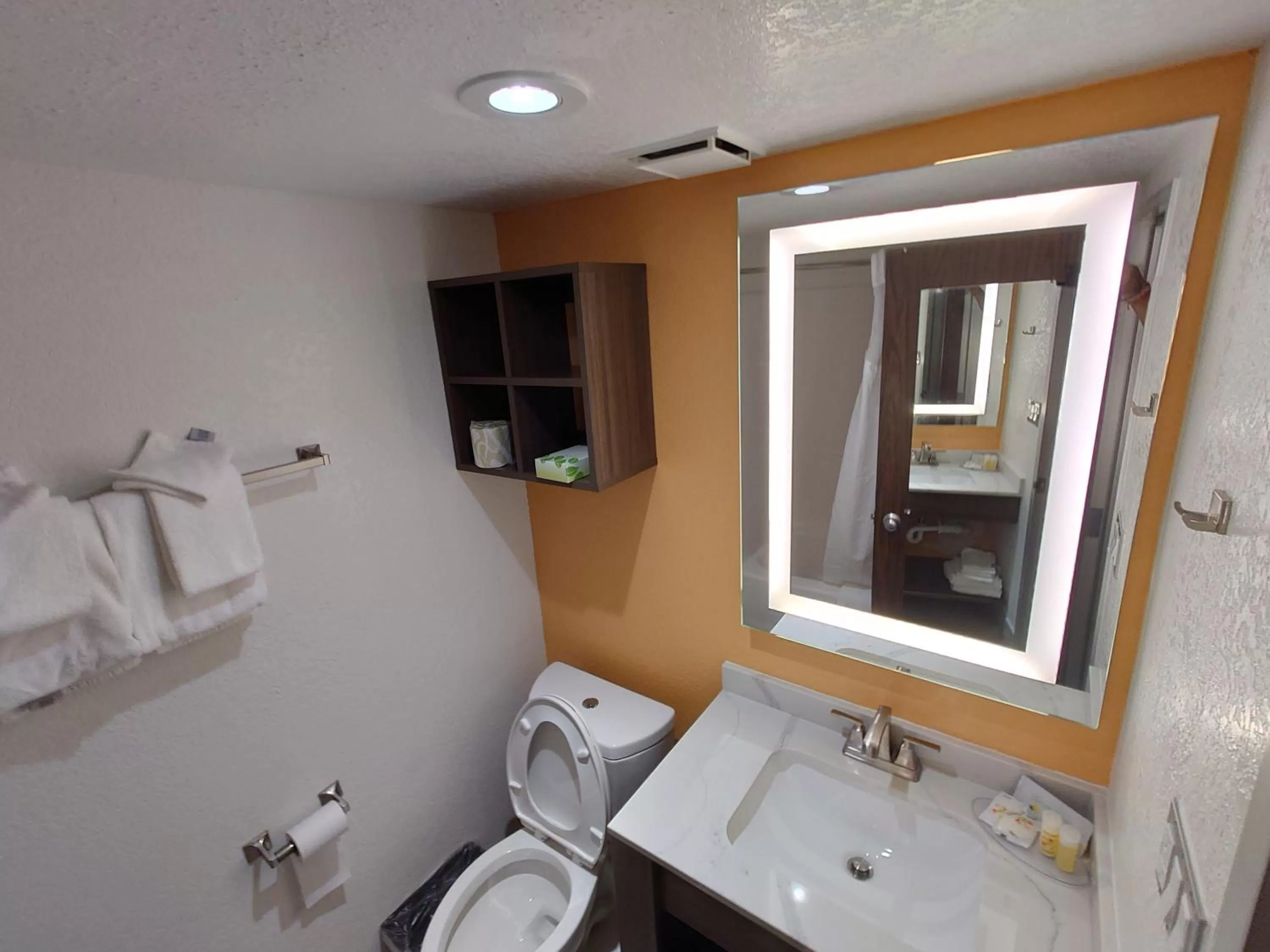 Shower in Reagan Resorts Inn